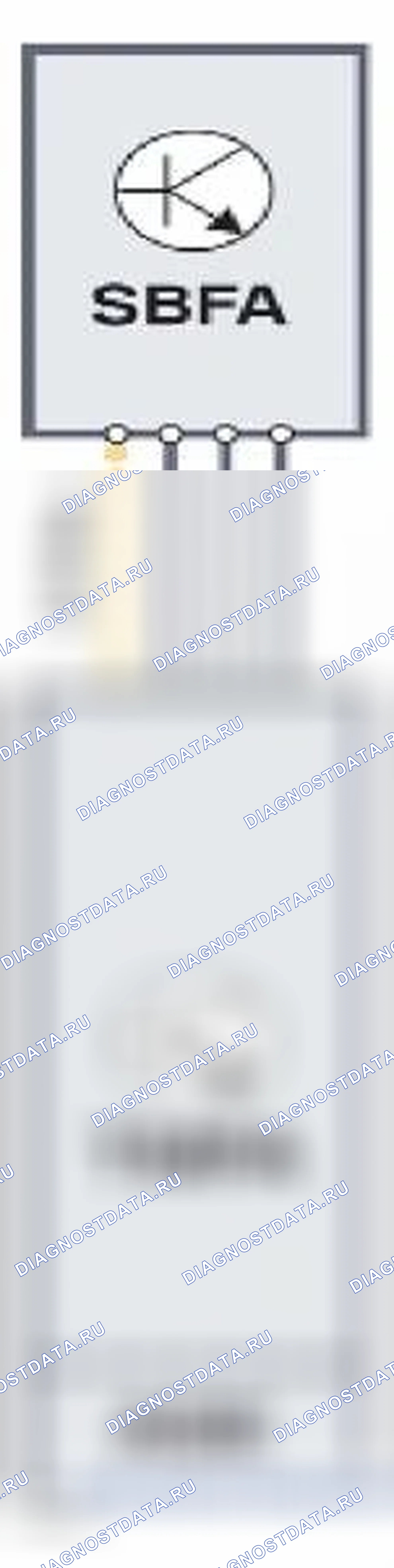 Рис. 46: Блок переключателей SBFA. BMW M5 E60/E61