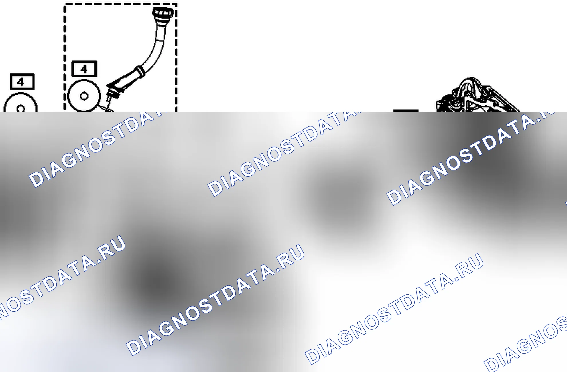 Рис. 104: Комплект эксплуатационного уплотнения A/Trans 2 24240103. Chevrolet Traverse I рестайлинг
