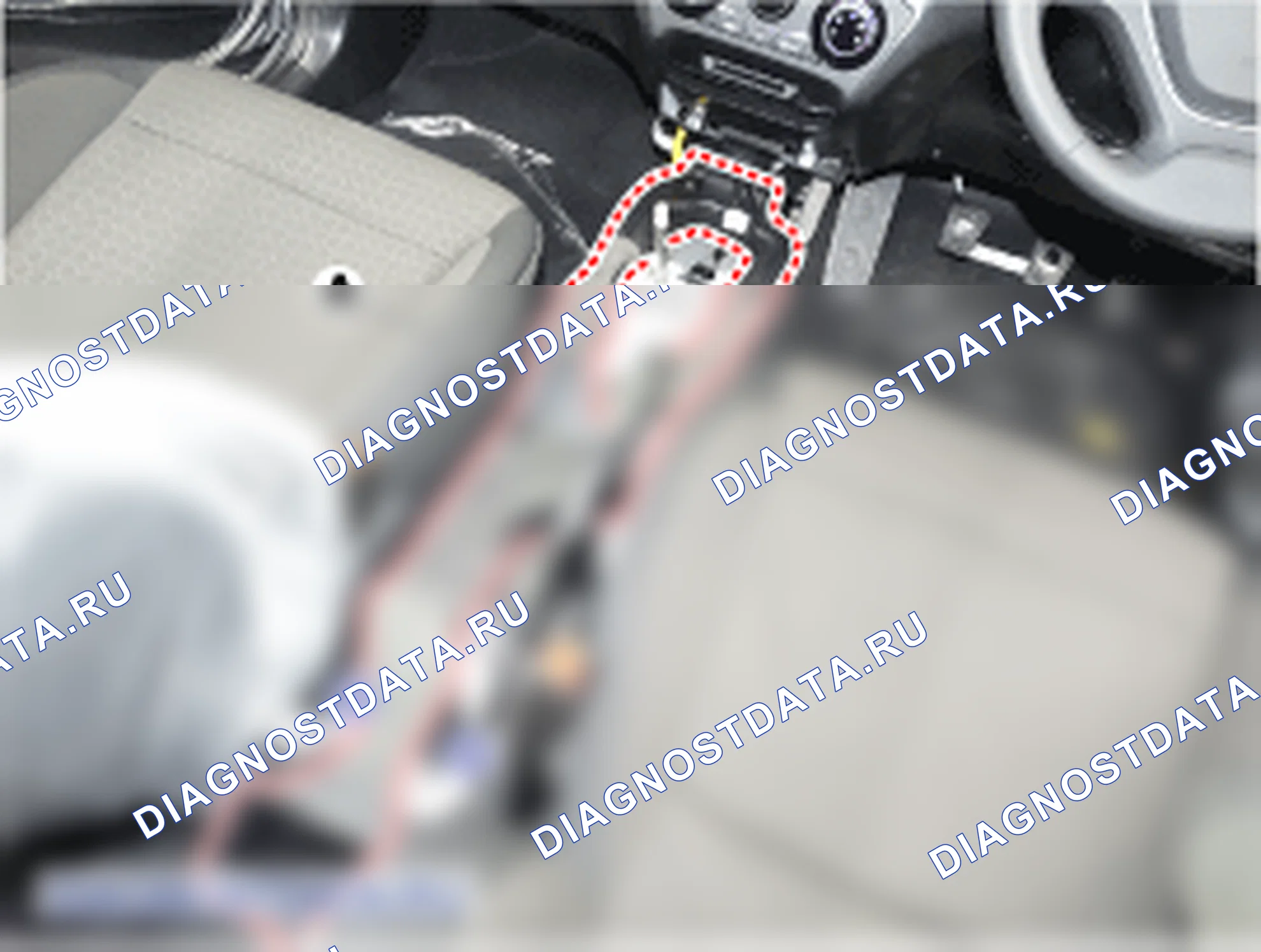 Установка кабеля управления. Hyundai i20 GB
