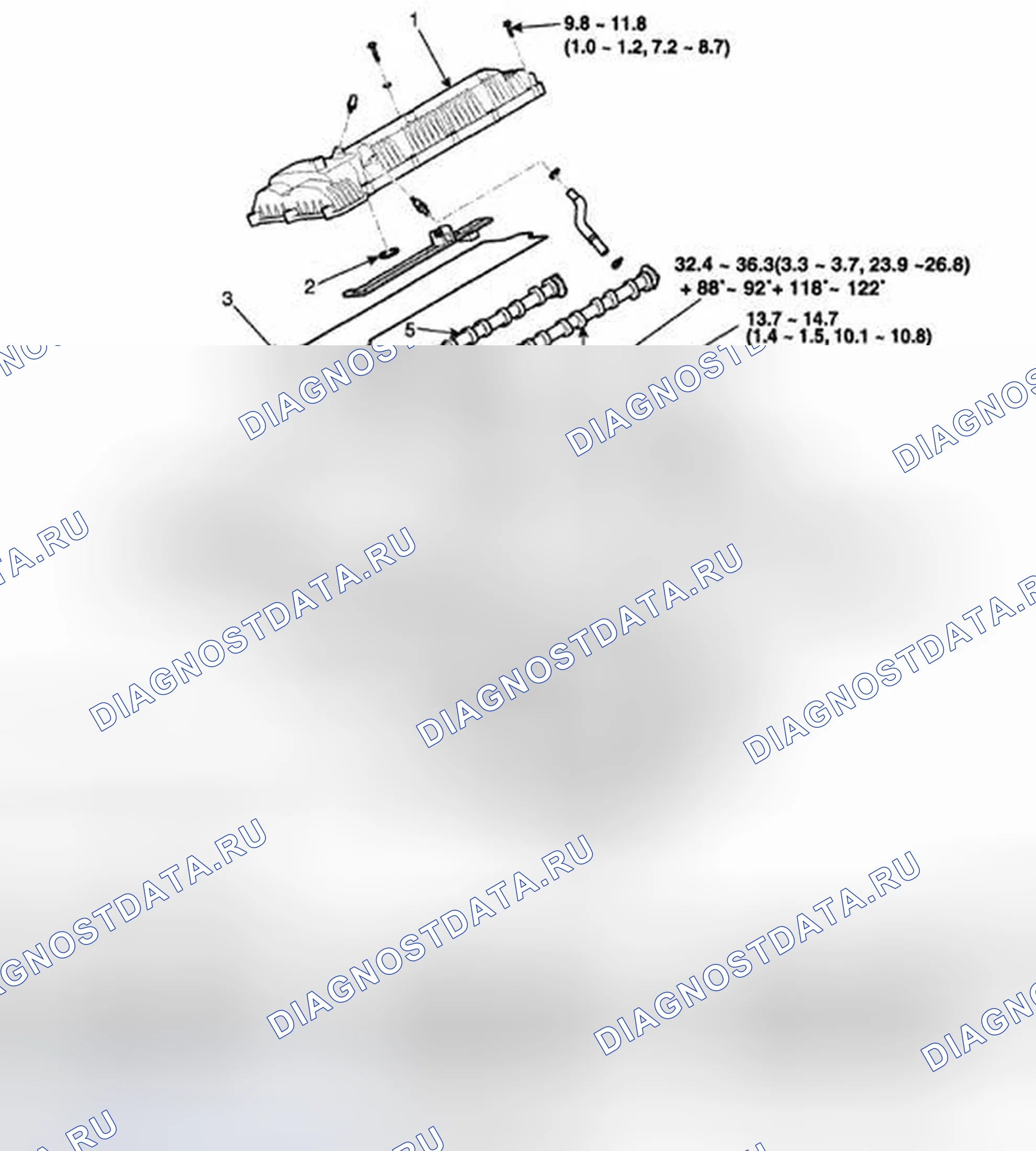 Рис. 366: Компоненты. Hyundai Genesis I