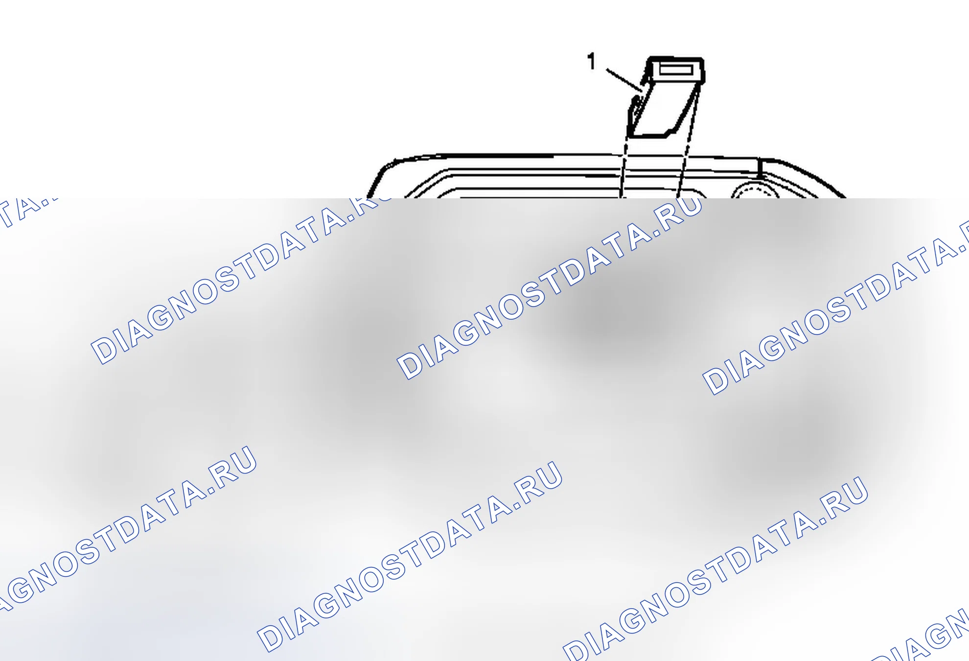 Рис. 21: Замена USB-розетки. Chevrolet Cruze I рестайлинг