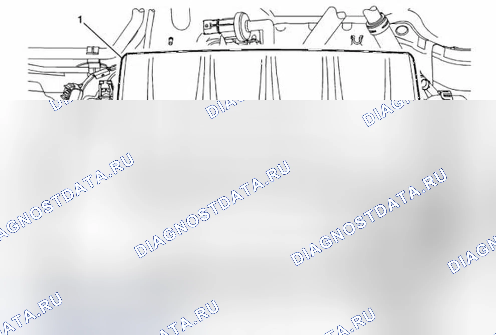 Рис. 53: Замена крышки двигателя. Chevrolet Sonic I