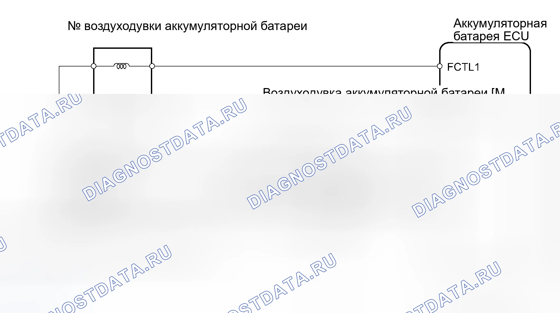 Рис. 6: электросхема. Toyota Prius II рестайлинг