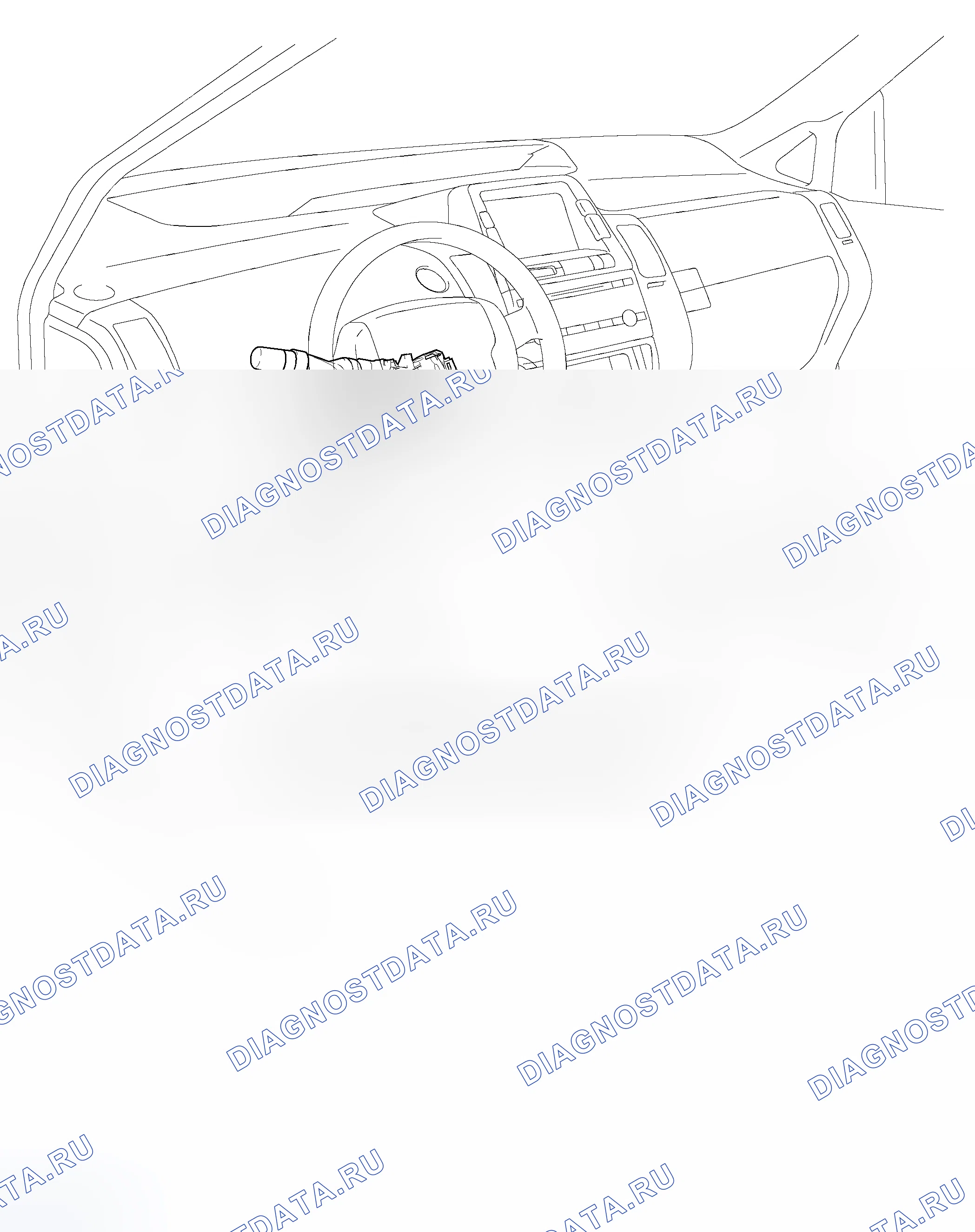 Рис. 64: КОМПОНЕНТЫ. Toyota Prius II рестайлинг