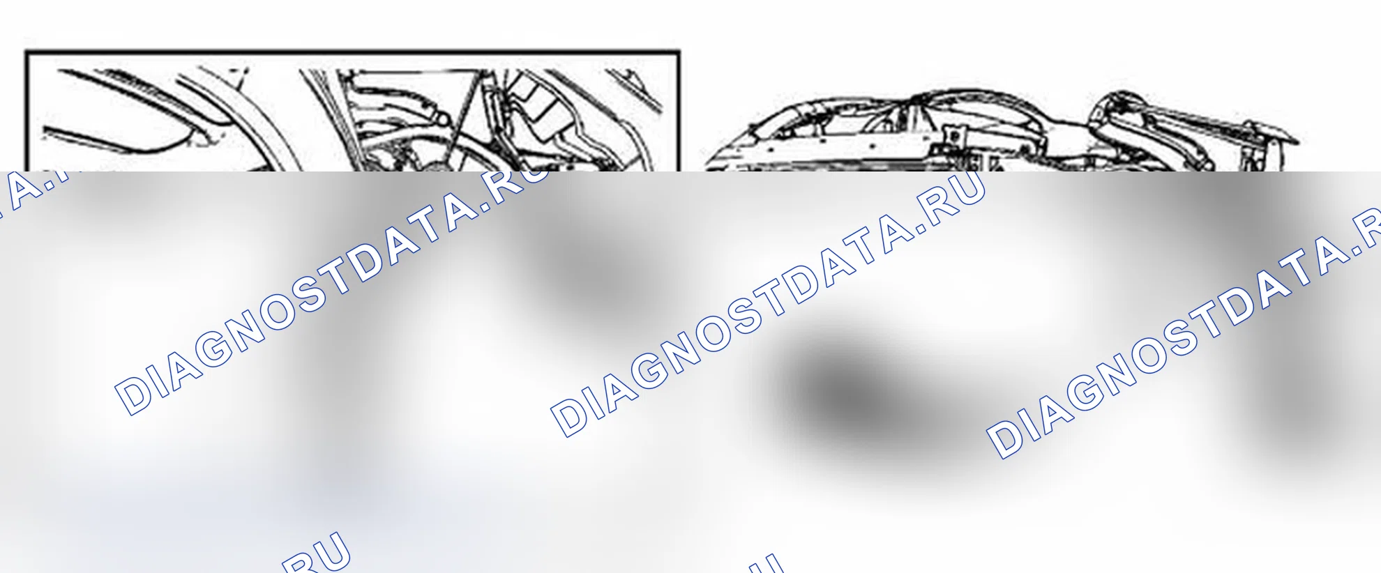 Рис. 13: Замена складного верхнего заднего установочного штифта. Pontiac Solstice I final