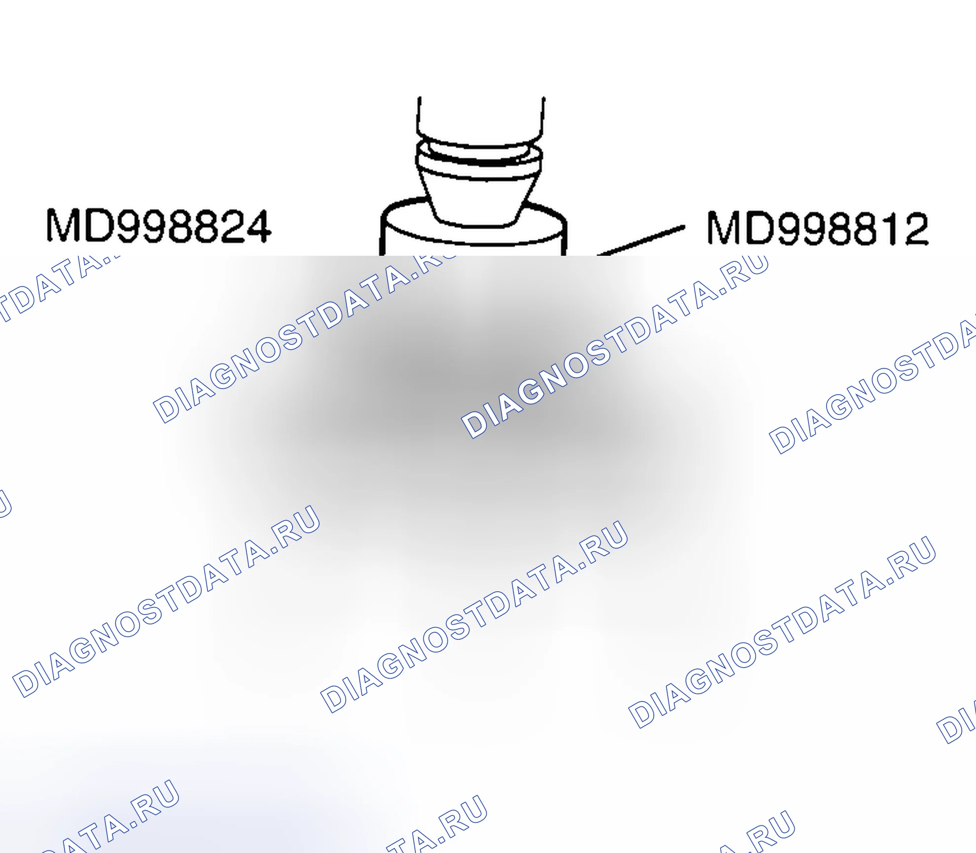 Рис. 334: > > B < < МОНТАЖ КОНИЧЕСКОГО РОЛИКОПОДШИПНИКА. Mazda MX-5 NA