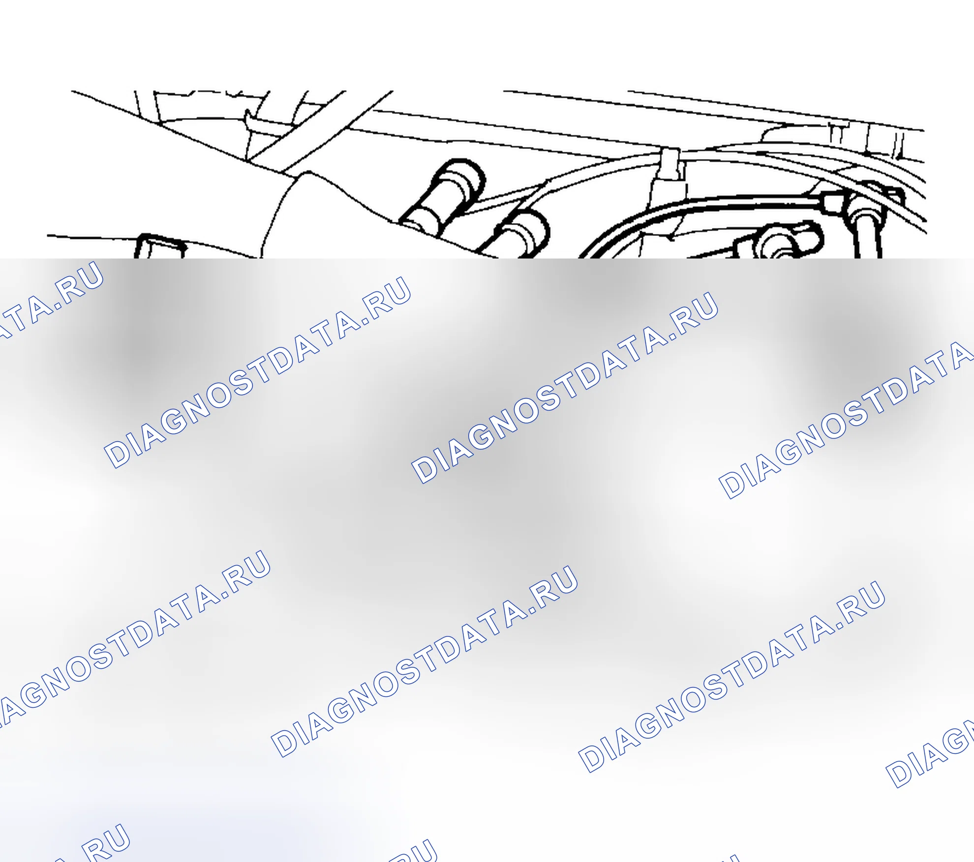 Рис. 292: Измерение компрессии. Honda Odyssey (North America) I
