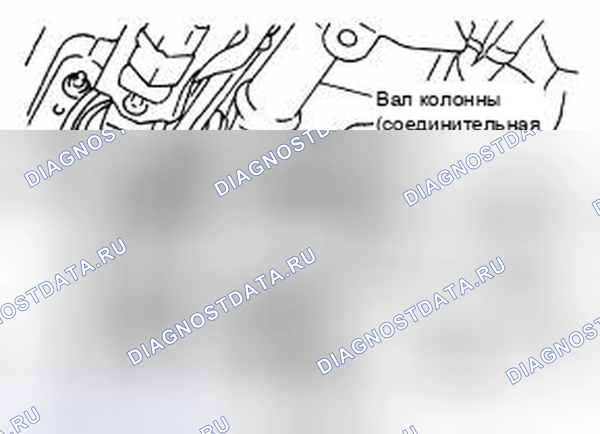 Рис. 20: ДЕМОНТАЖ НИЖНЕГО ВАЛА, КРЫШКИ ОТВЕРСТИЯ, ЗАЖИМА И УПЛОТНЕНИЯ КРЫШКИ ОТВЕРСТИЕ. Nissan X-Trail I