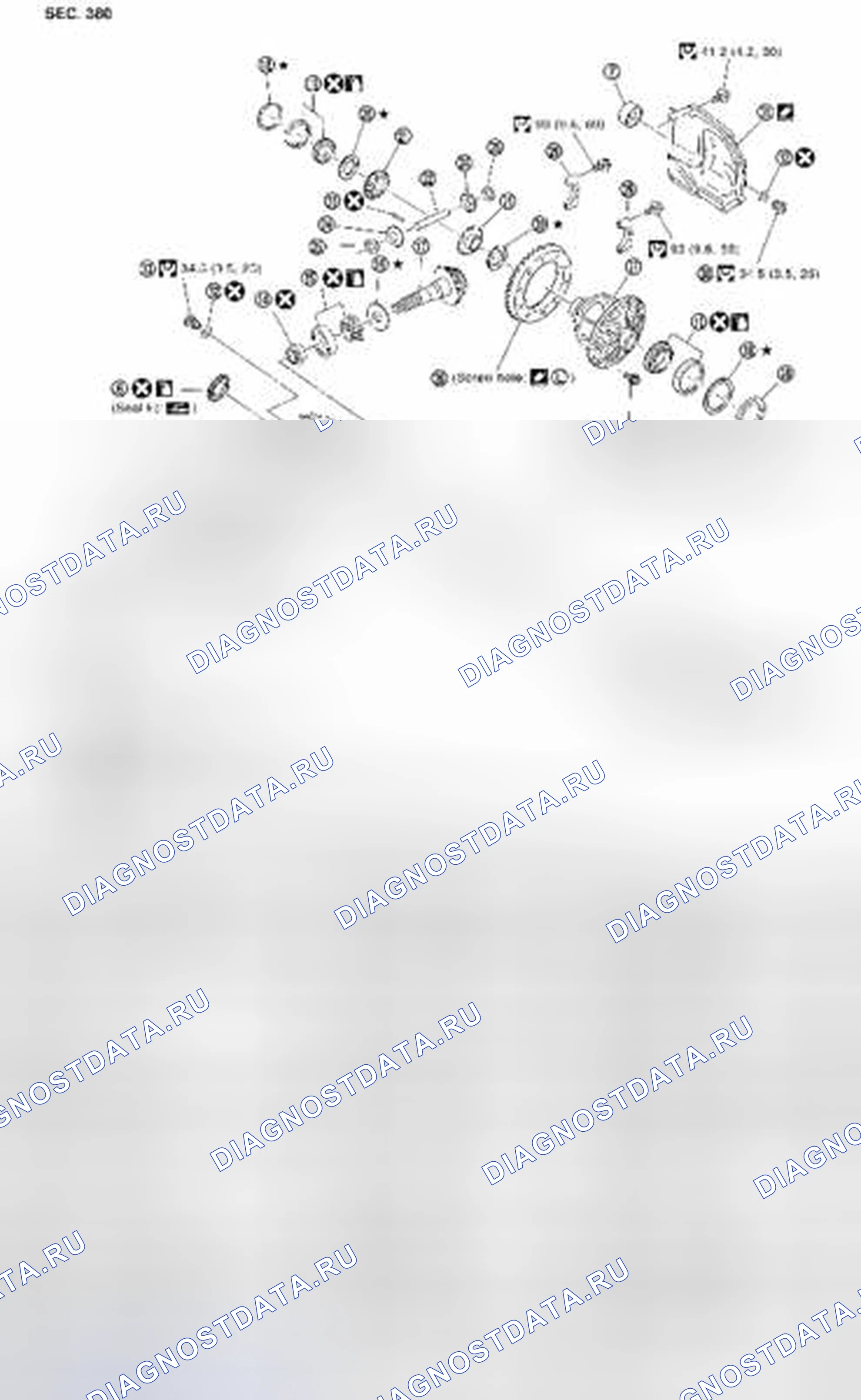 Рис. 131: КОМПОНЕНТЫ. Suzuki Equator I