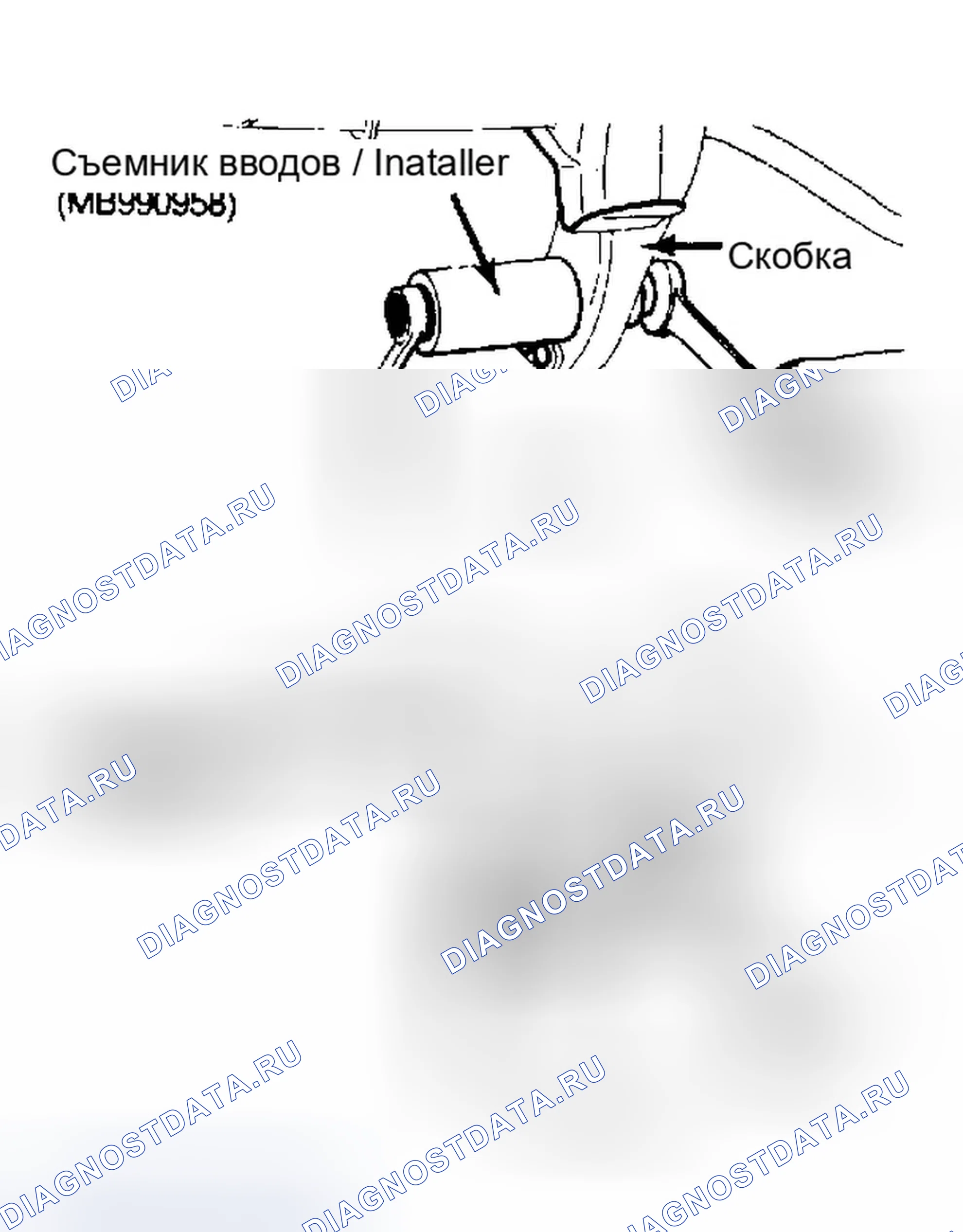 Рис. 2: Замена втулки. Dodge Ram I
