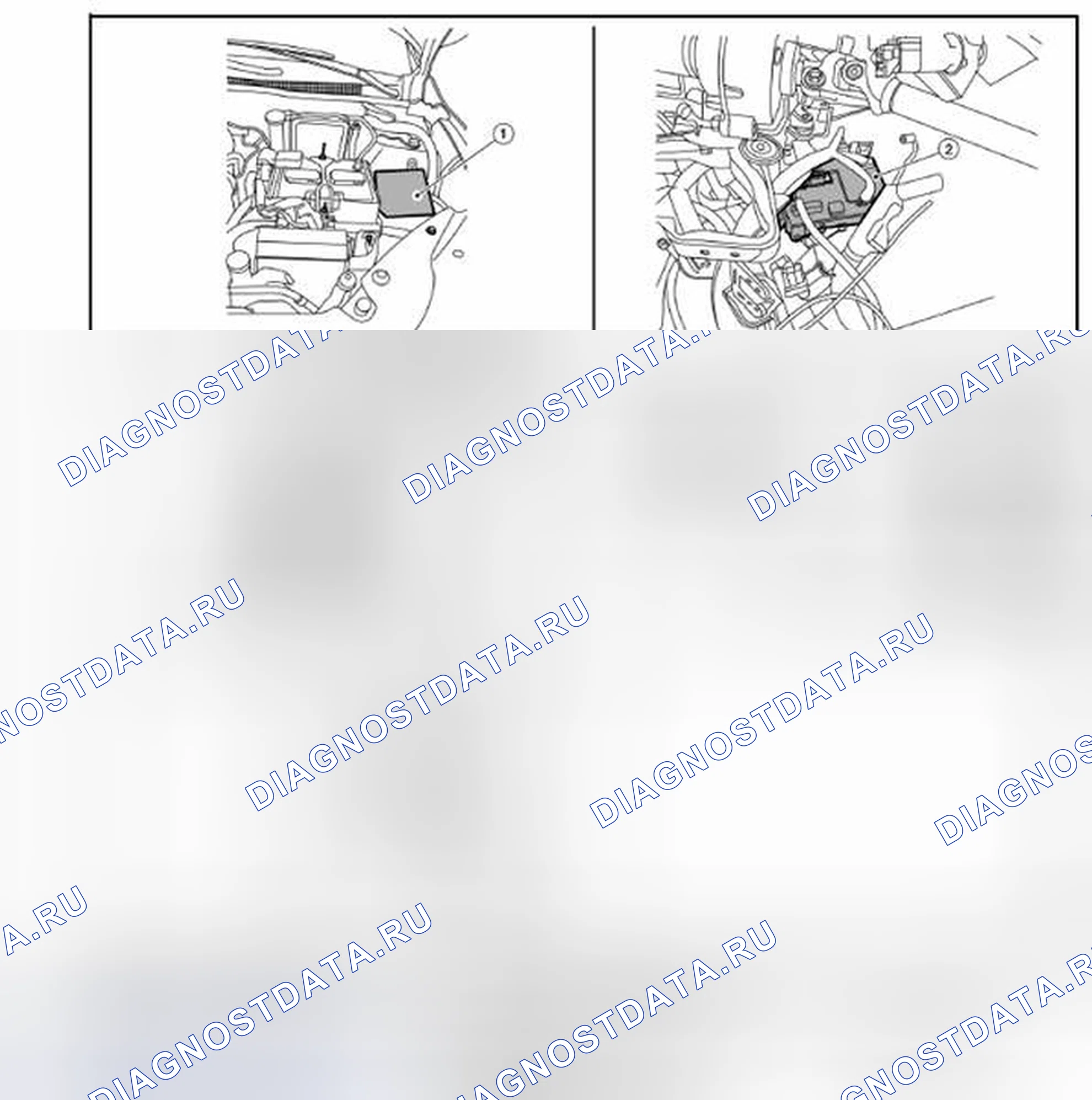 Рис. 94: Расположение компонентов. Nissan Sentra B17 рестайлинг