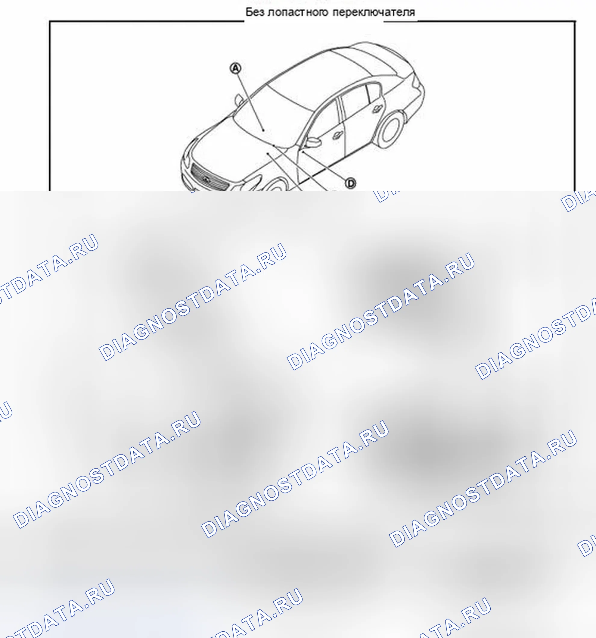 Рис. 104: Расположение компонентов. Infiniti G37 IV рестайлинг