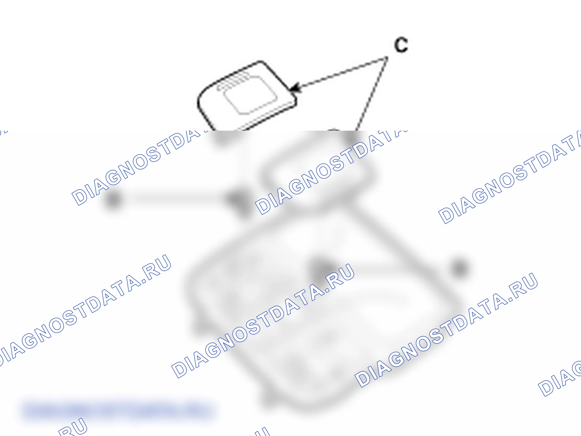 Снятие индикатора потолочной консоли. Hyundai ix35 EL