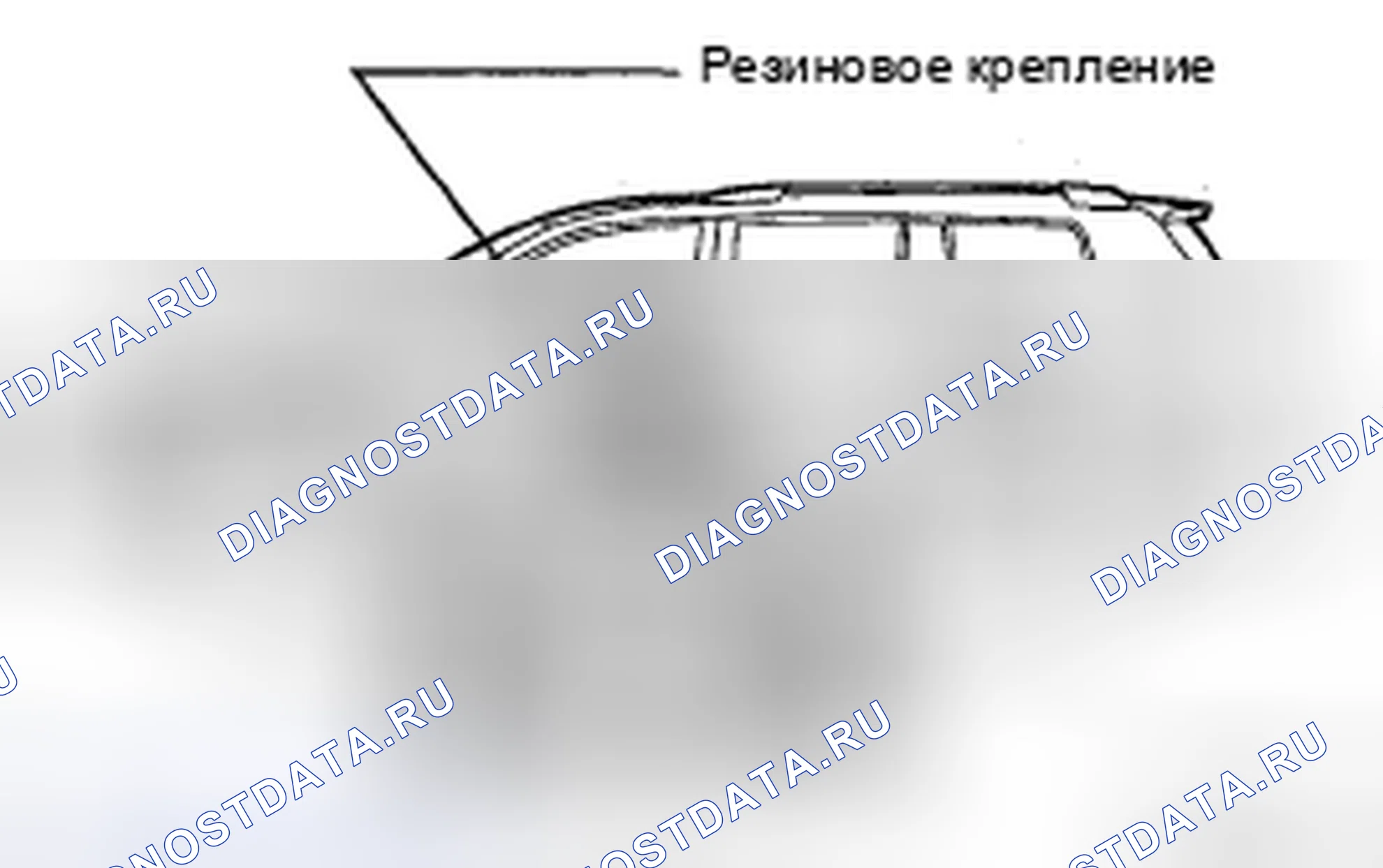 Рис. 133: МЕСТА ПОДЪЕМА И ПОДДЕРЖКИ ТРАНСПОРТНОГО СРЕДСТВА. Toyota Highlander II