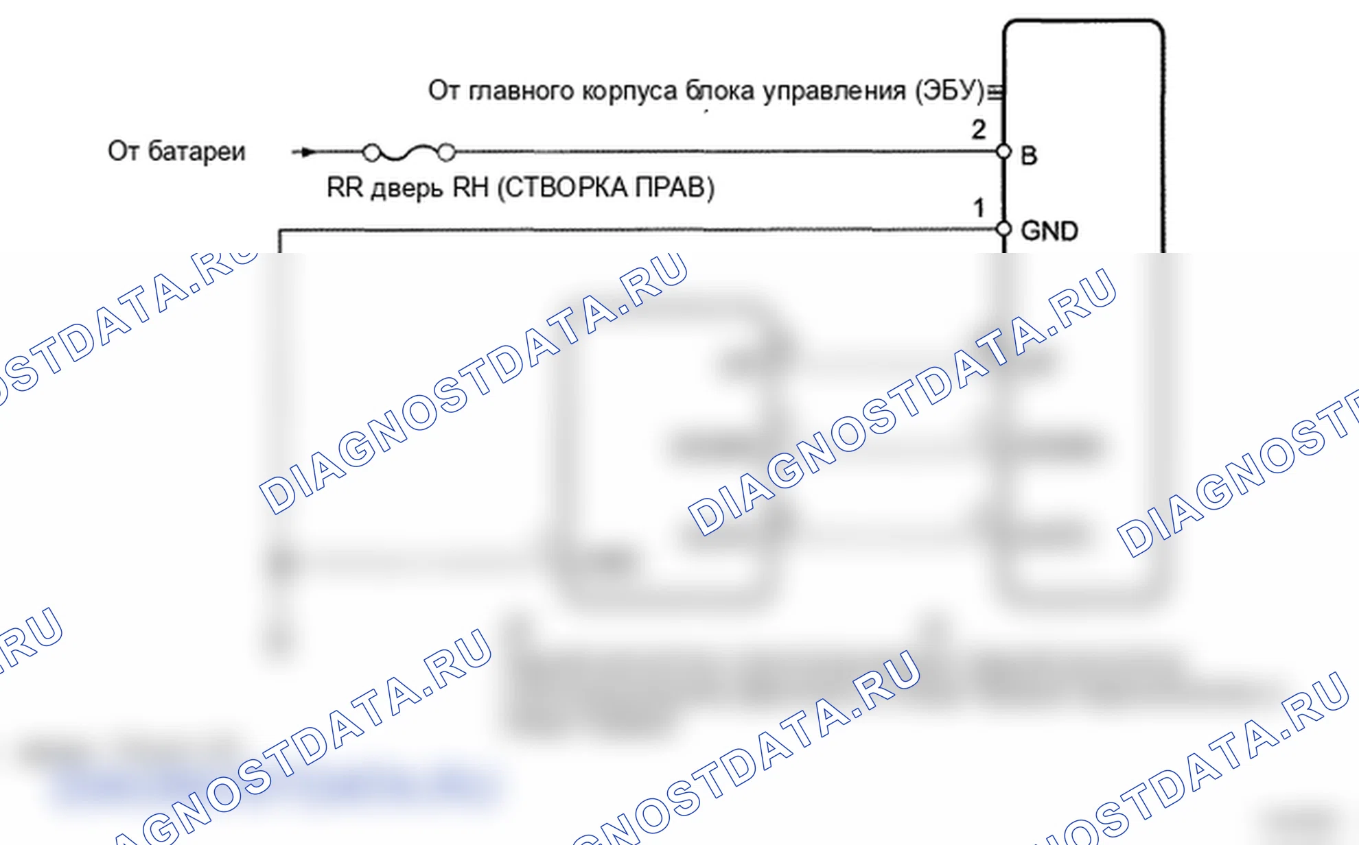 Рис. 26: электросхема. Toyota Land Cruiser 200