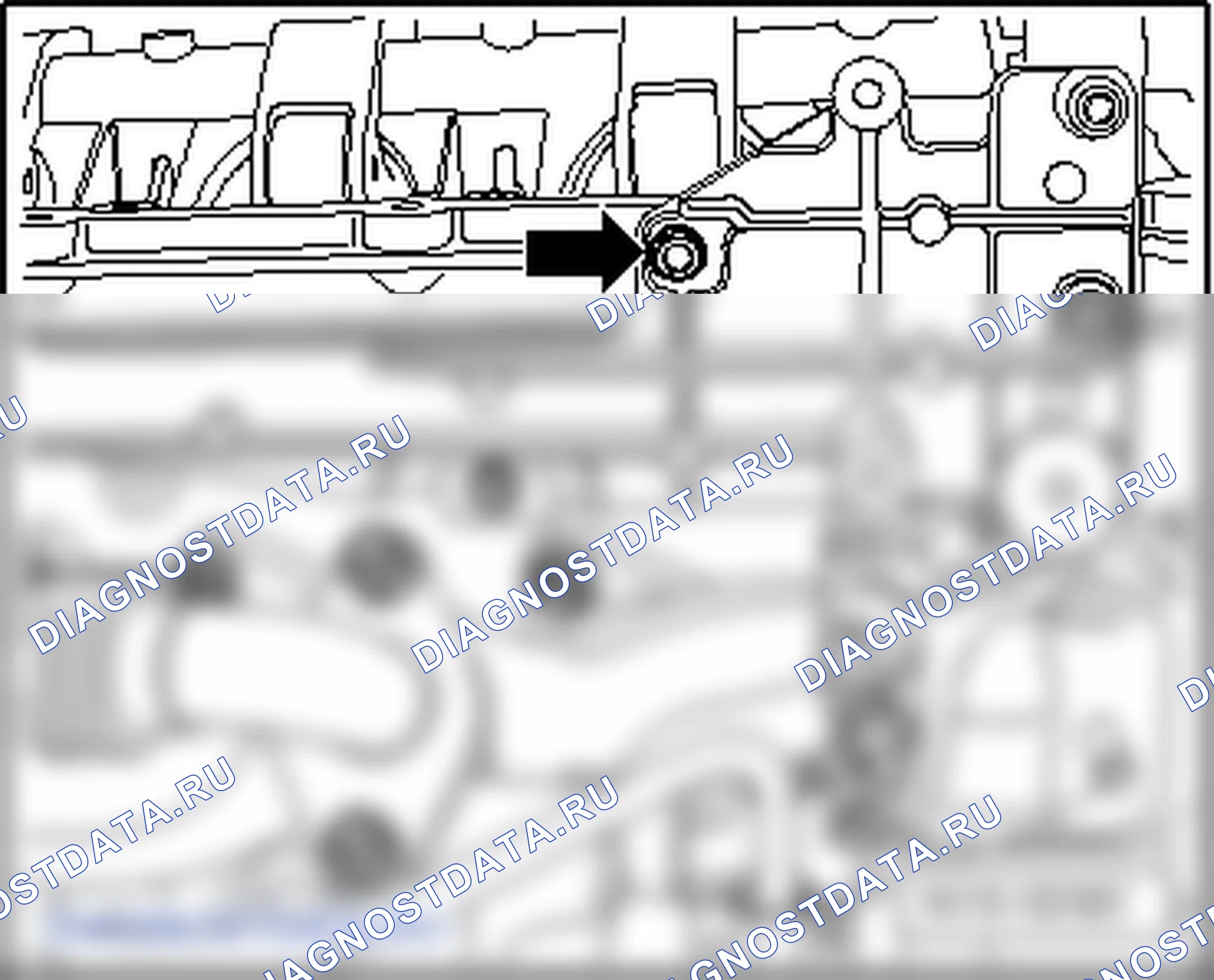 Надевание рамы (T10262).. Volkswagen Golf Mk5