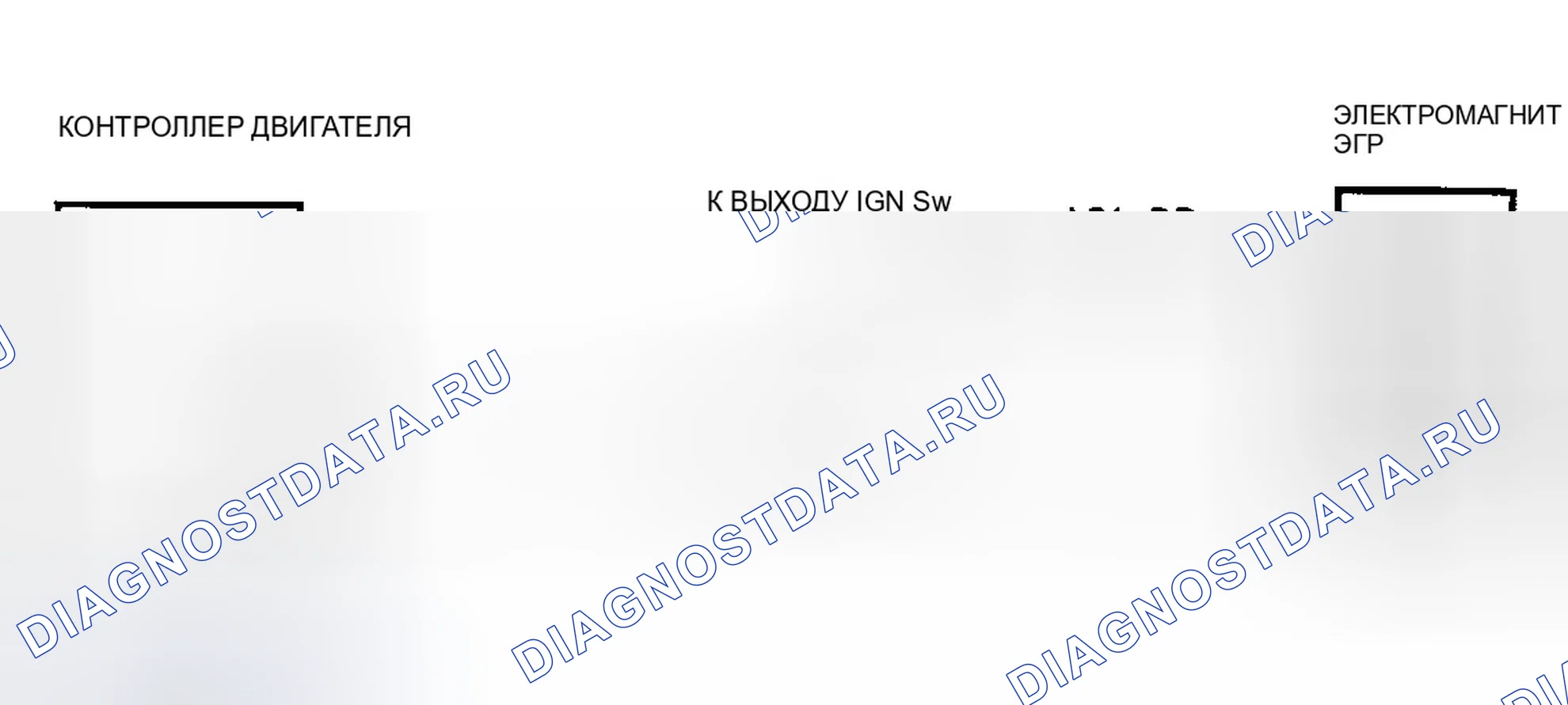 Рис. 649: Тест DR-21A Code 32, схема, схема электромагнита рециркуляция отработавших газов. Dodge Spirit I