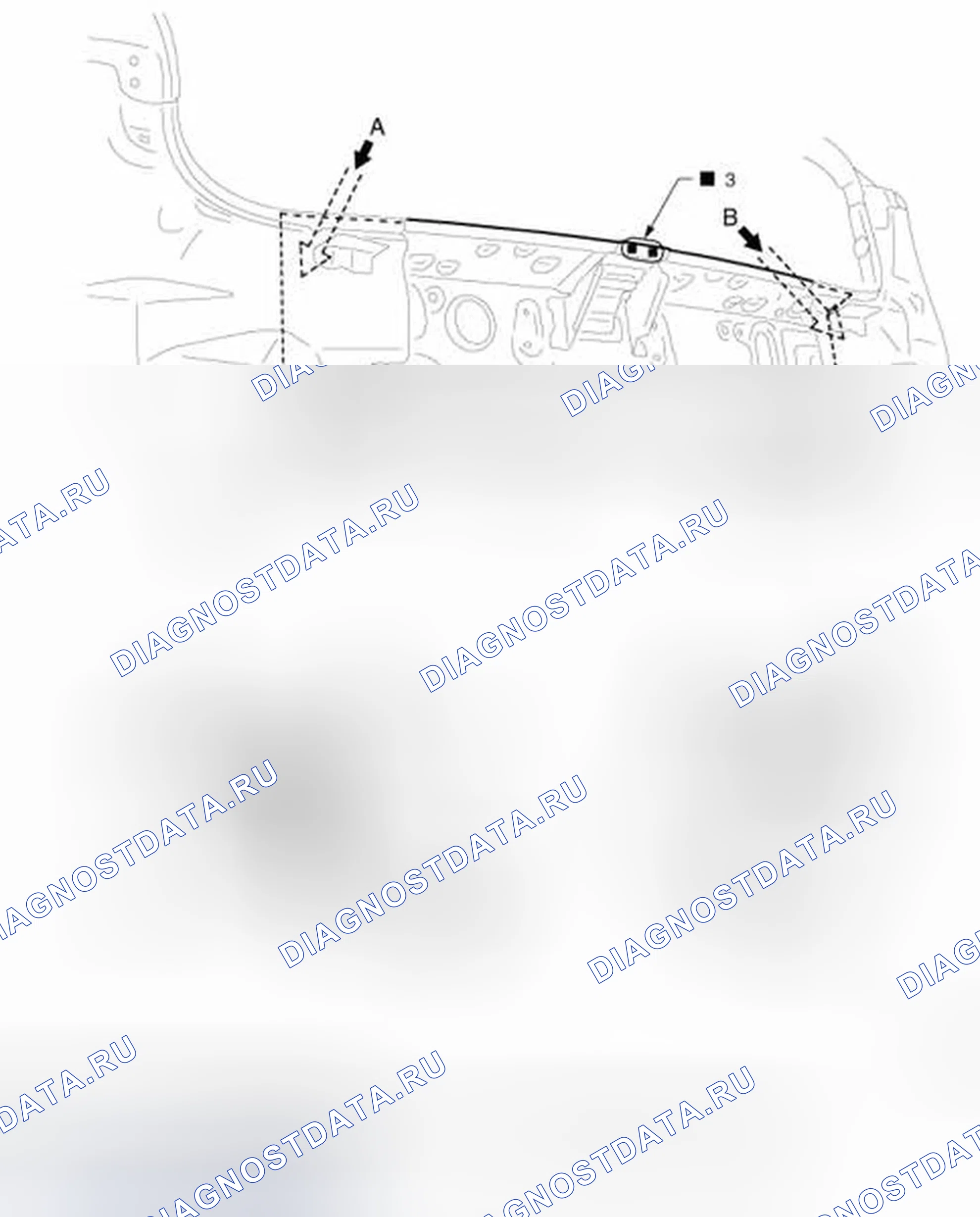 Рис. 284: Задняя концевая поперечина. Infiniti EX35 I