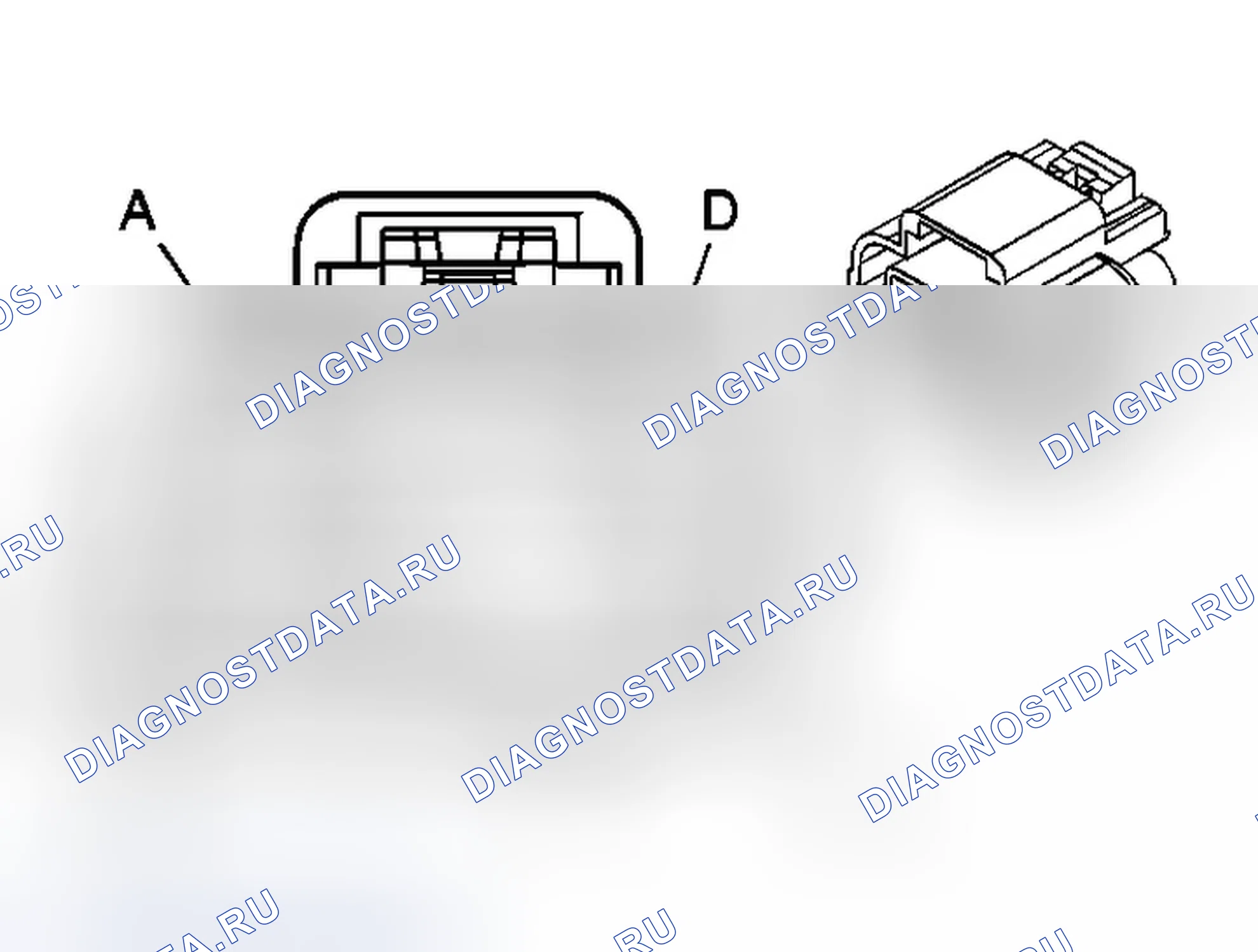 Рис. 69: Соединительный блок - Задние фонари - C4. GMC Sierra Classic 2500 HD 