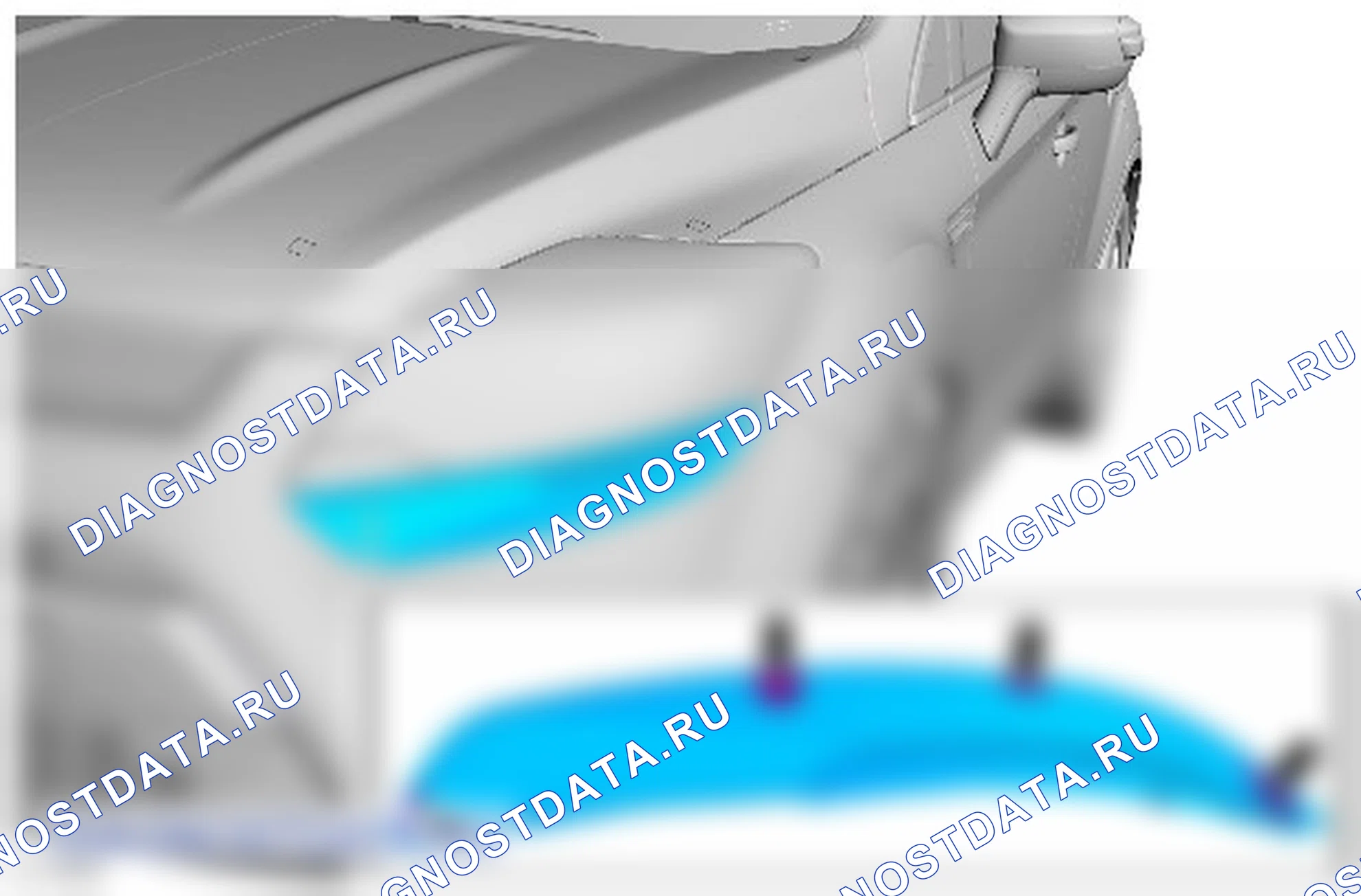 Как снять и установить кожух переднего бампера. Ford Kuga I