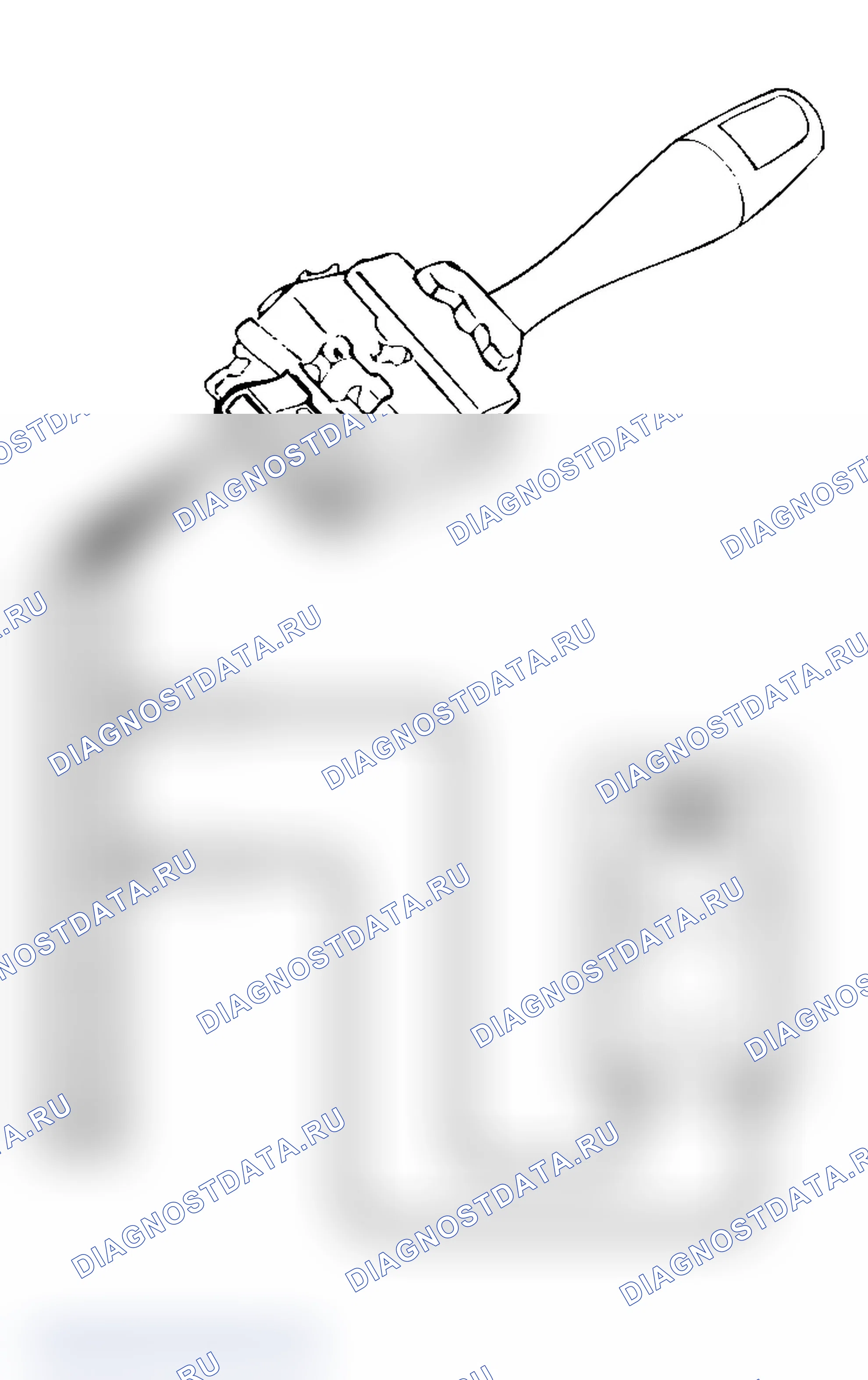 Рис. 48: ПРОВЕРКА ОБЪЕМА СТЕКЛООЧИСТИТЕЛЯ. Mitsubishi Lancer Evolution IX