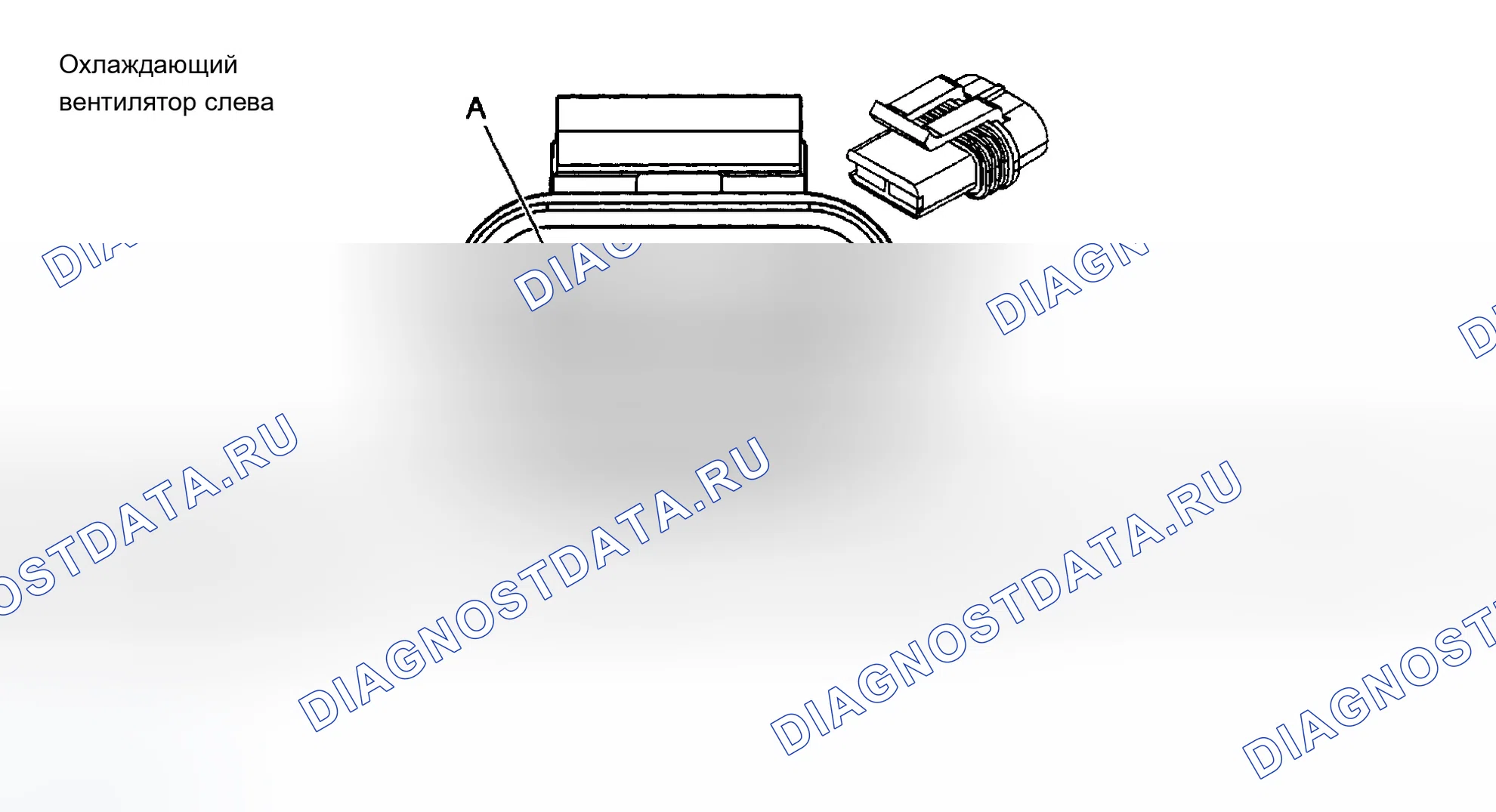 Рис. 1: ИДЕНТИФИКАЦИЯ СОЕДИНИТЕЛЯ. Chevrolet Monte Carlo VI