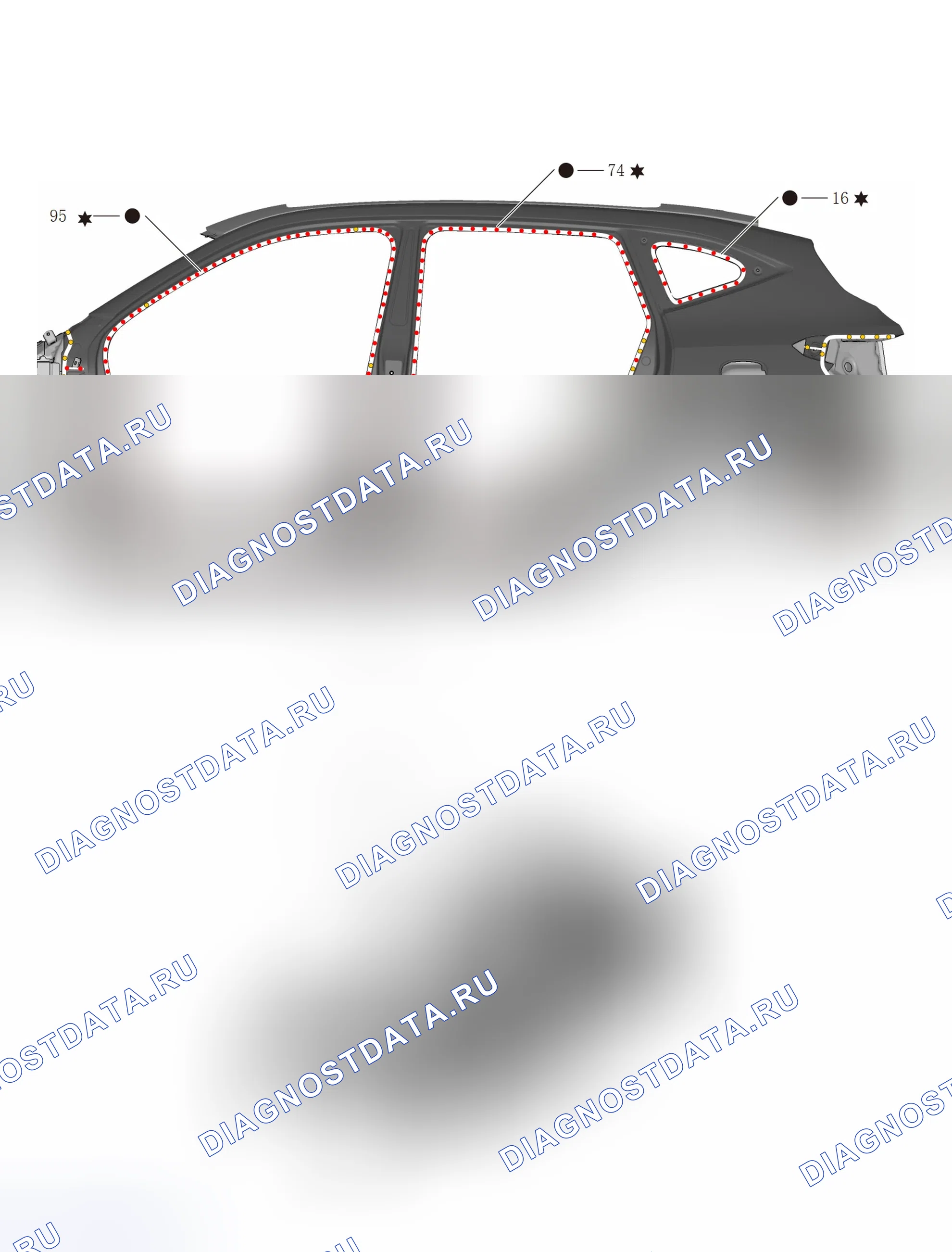 Узел внешней периферийной панелей слева — Haval F7. Haval F7 I