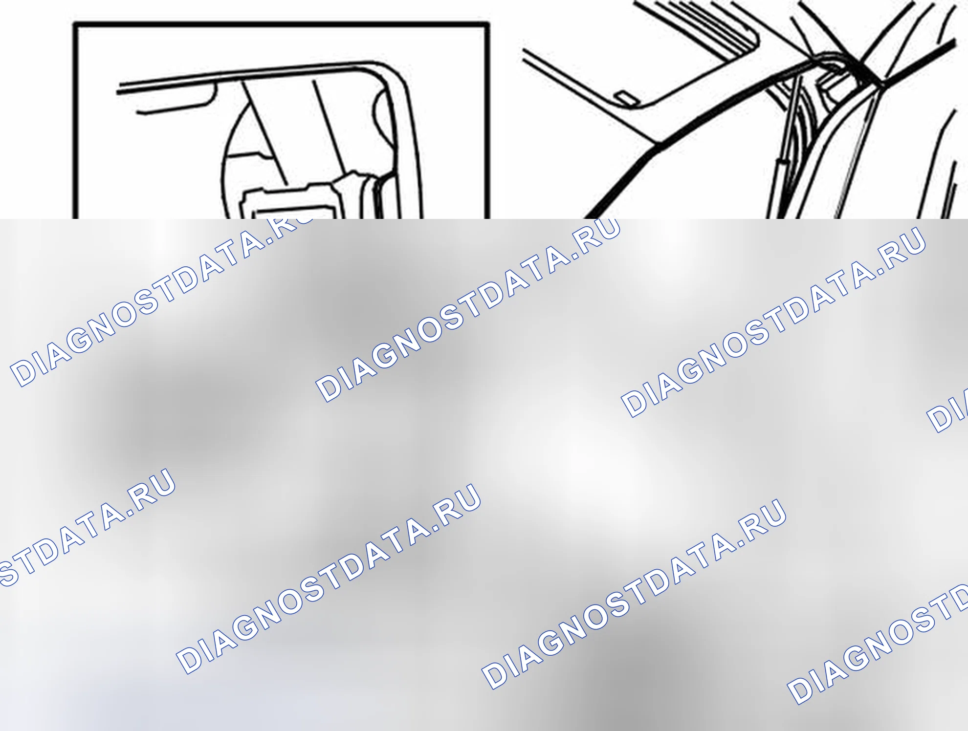 Рис. 13: СНЯТИЕ НИЖНЕЙ ХВОСТОВОЙ ЛАМПЫ. Volvo XC90 I