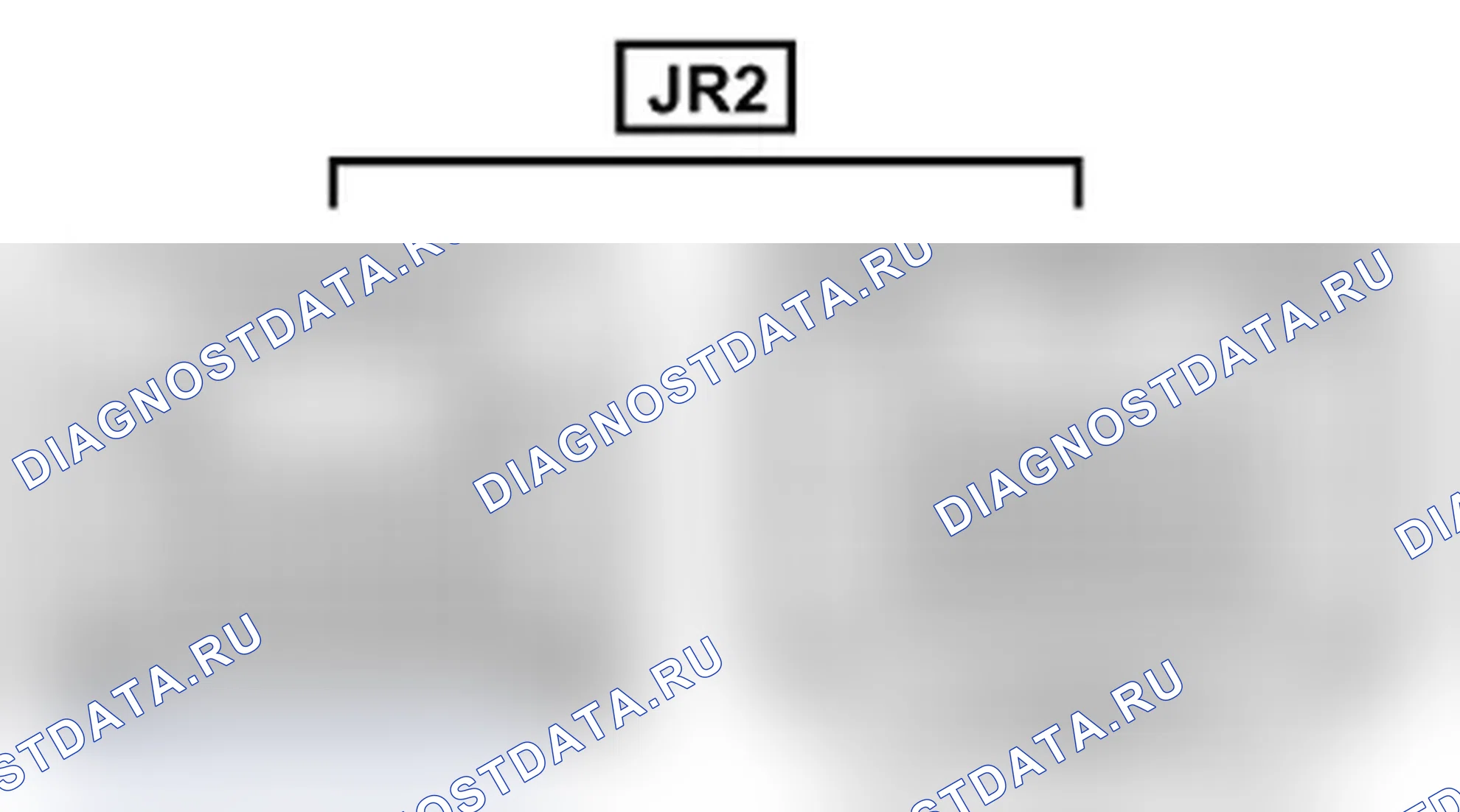 Рис. 560: Вид с торца линейного соединителя (JR2). Lexus IS F I