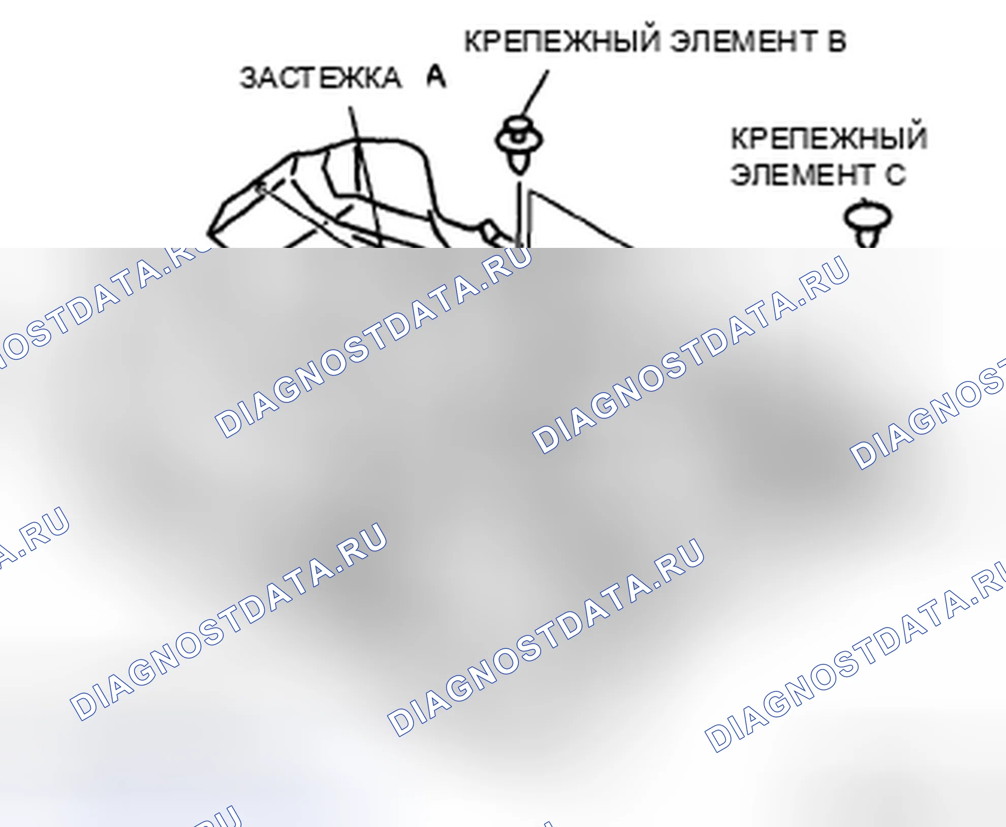 Рис. 65: СНЯТИЕ / УСТАНОВКА НАПОЛЬНОГО ПОКРЫТИЯ. Honda CR-V IV