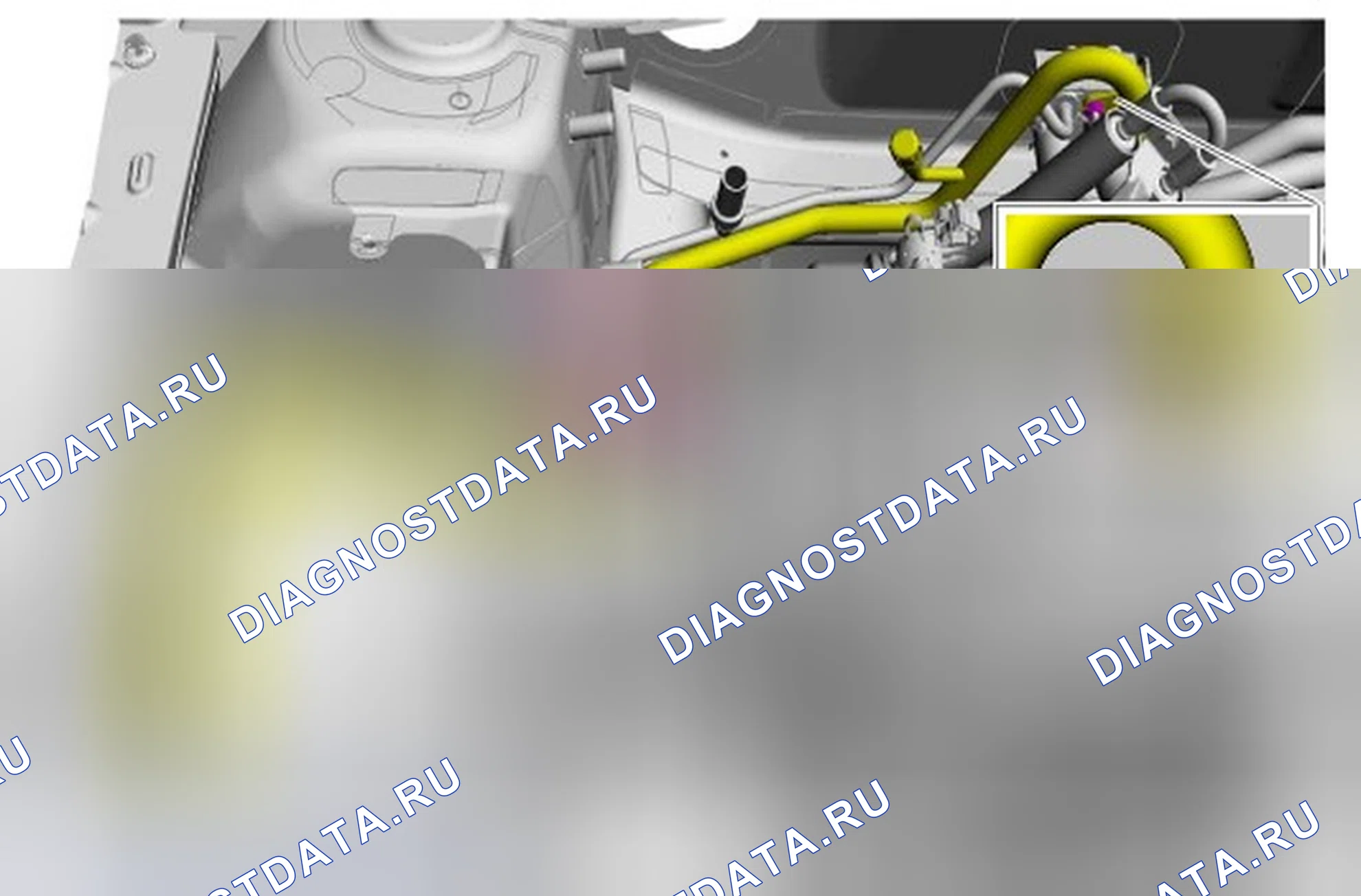 Как снять и установить выпускной трубопровод испарителя. Ford Mondeo IV