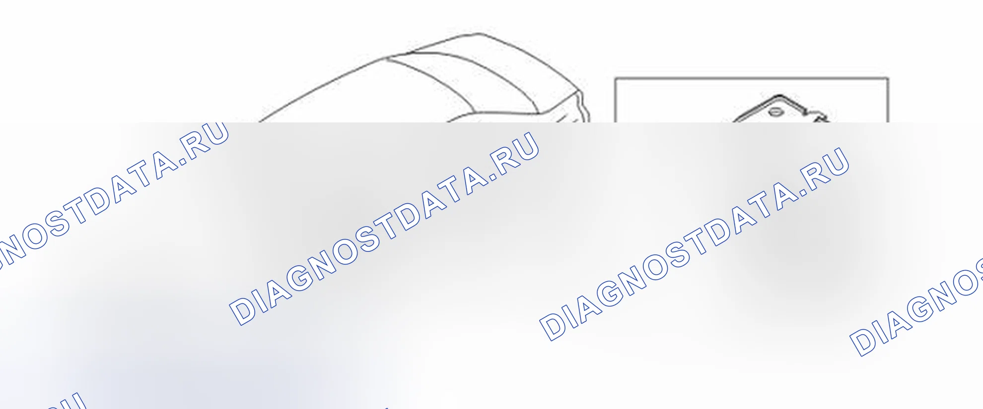 Рис. 173: Сенсорный модуль (только DSTC). Volvo S60 I