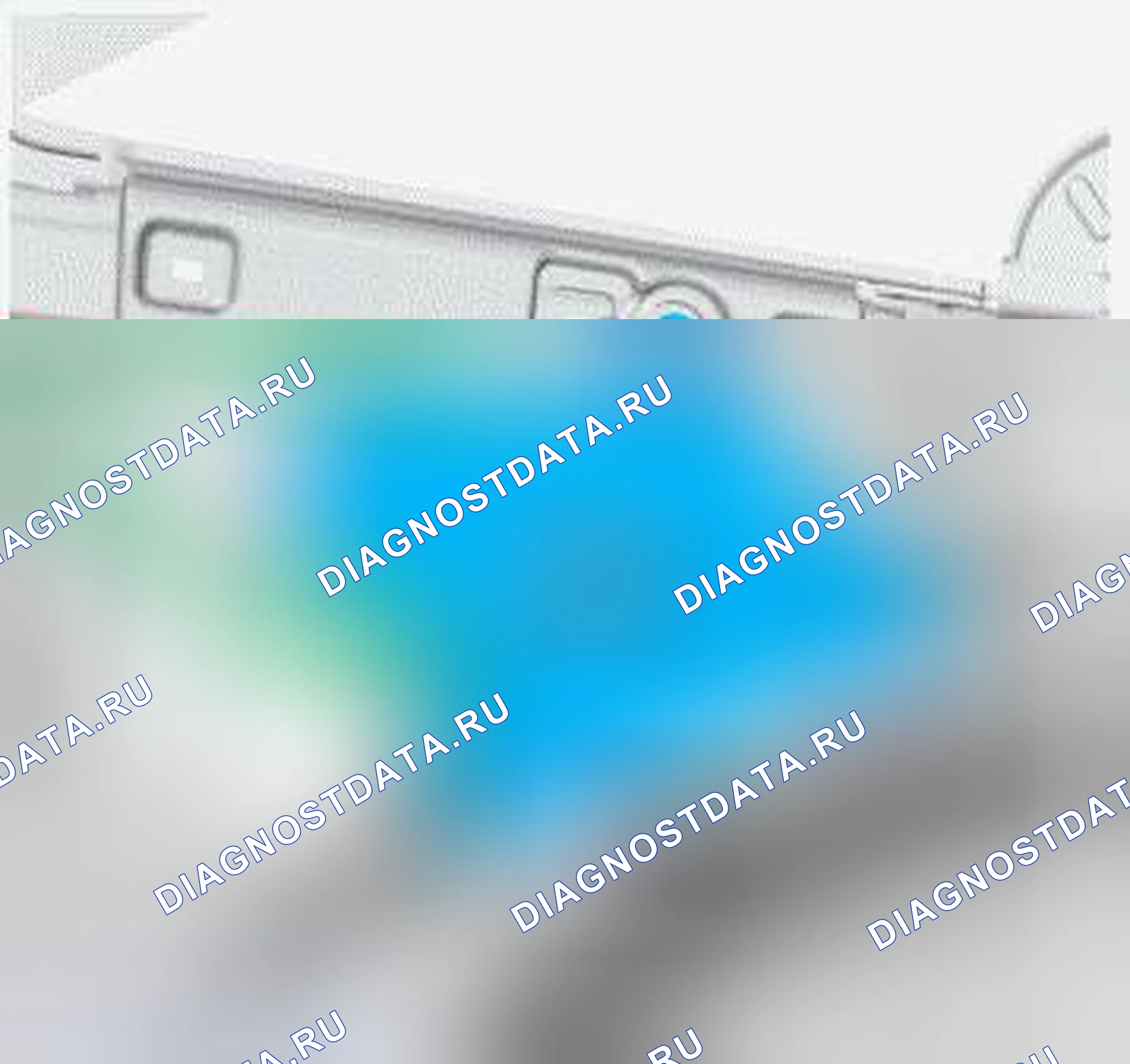 Рис. 431: ДЕМОНТАЖ. Volvo V70 III