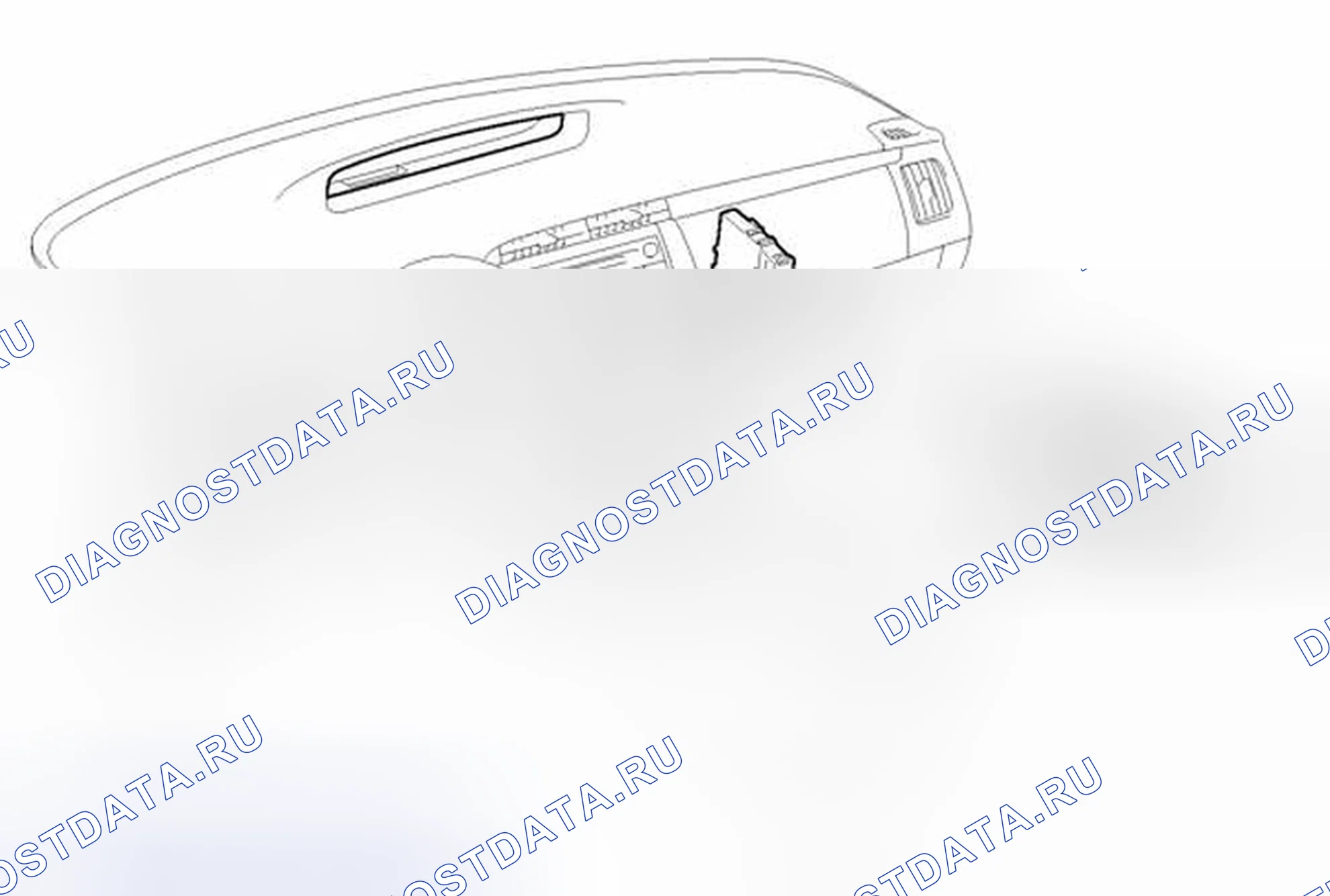 Рис. 153: ИЛЛЮСТРАЦИЯ. Toyota Prius III рестайлинг