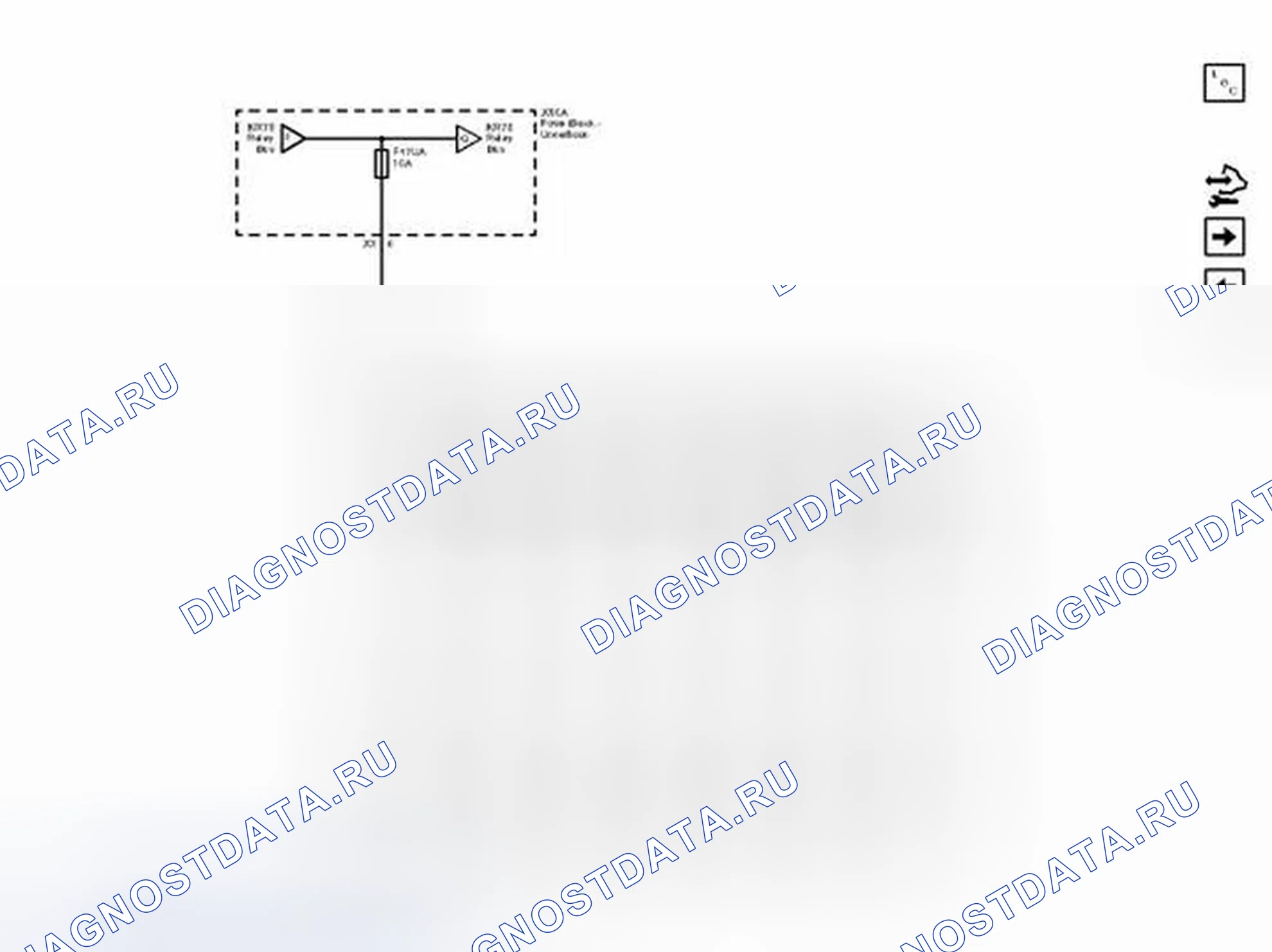 Рис. 87: F47UA Предохранитель. Chevrolet Malibu VIII рестайлинг