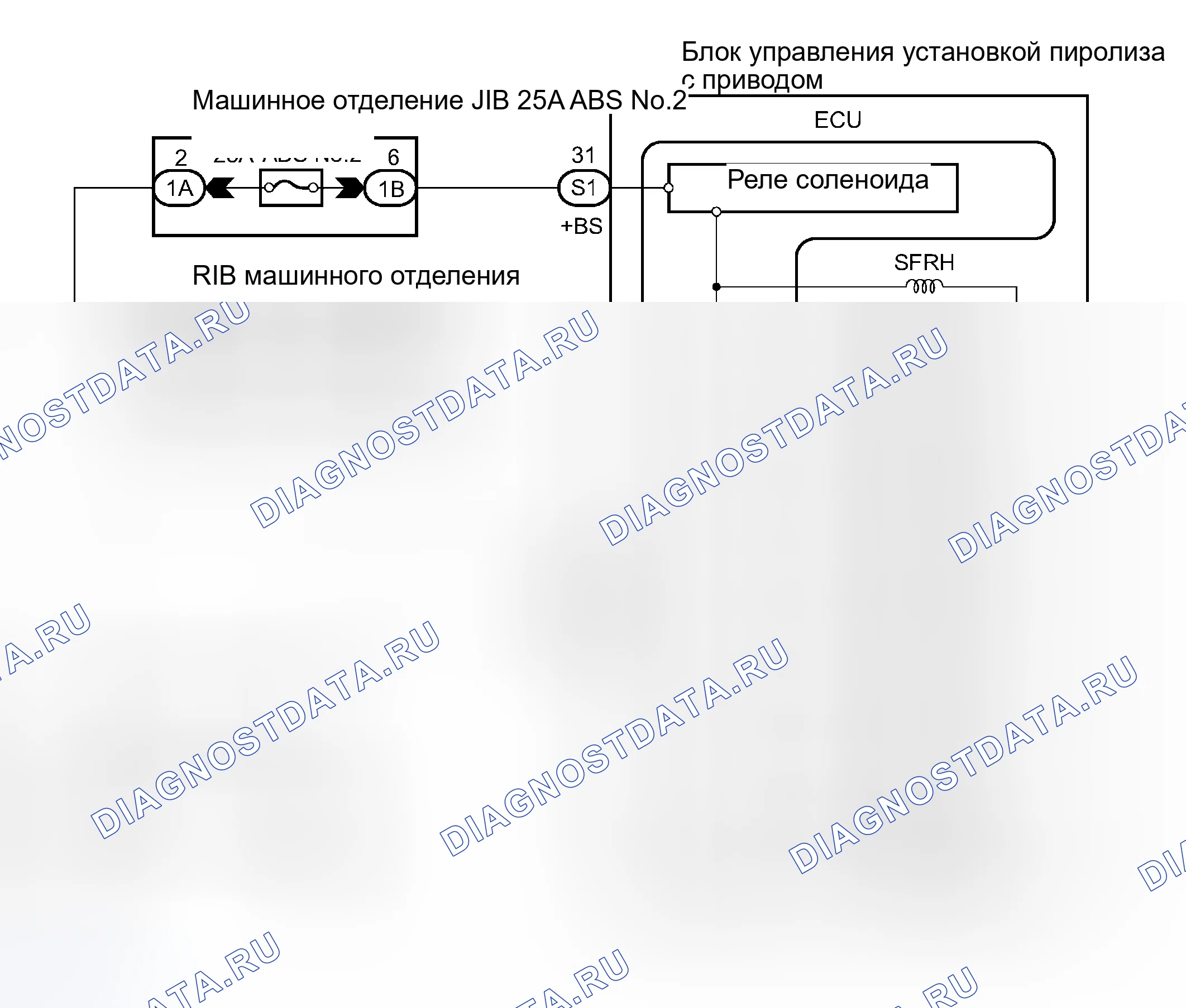 Рис. 36: электросхема. Toyota Camry Solara II