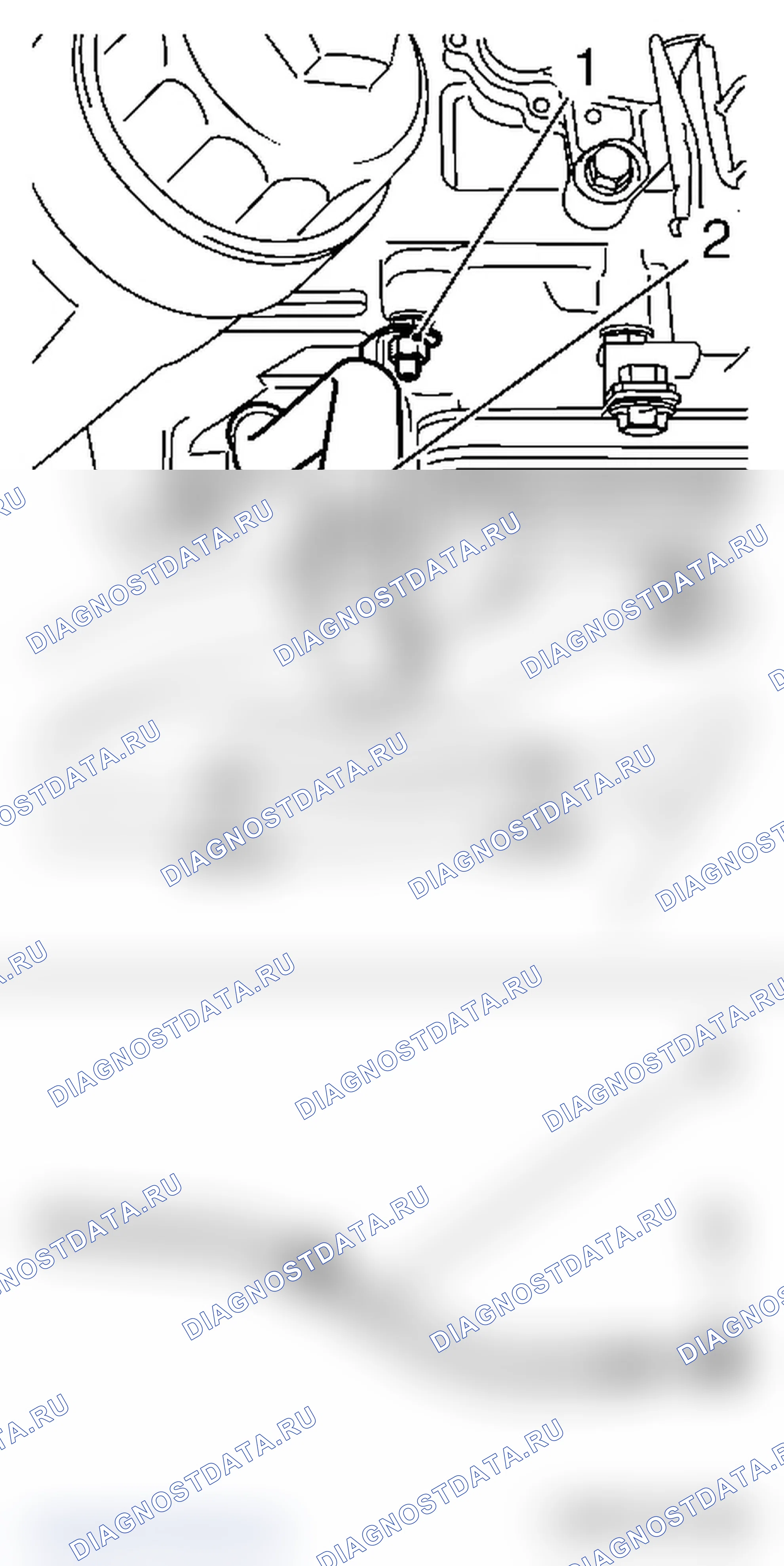 Демонтаж и установка трубы для заливки масла (АF13-II). Opel Corsa D