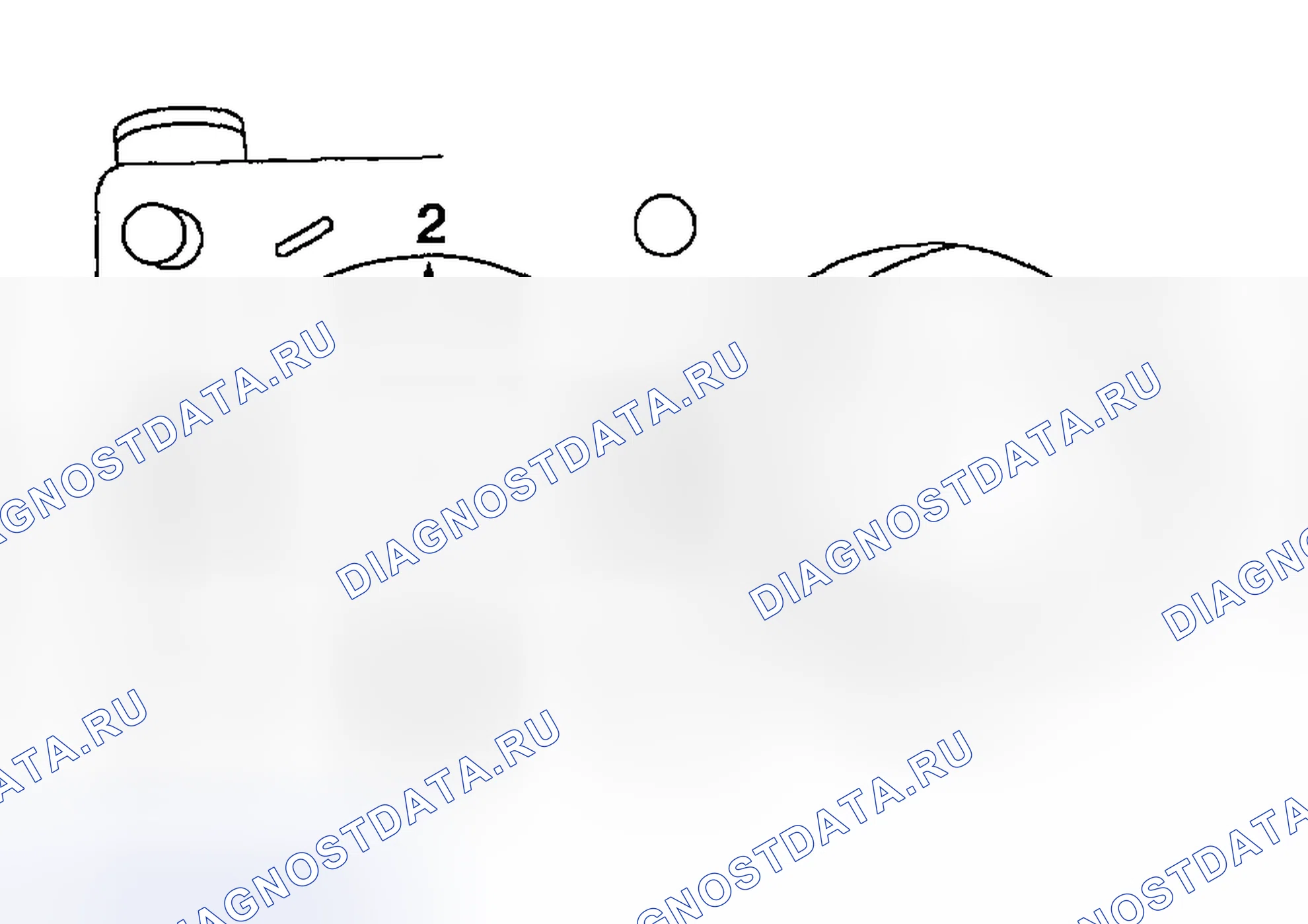 Рис. 937: Отверстие цилиндра - конусность. Hyundai Pony I
