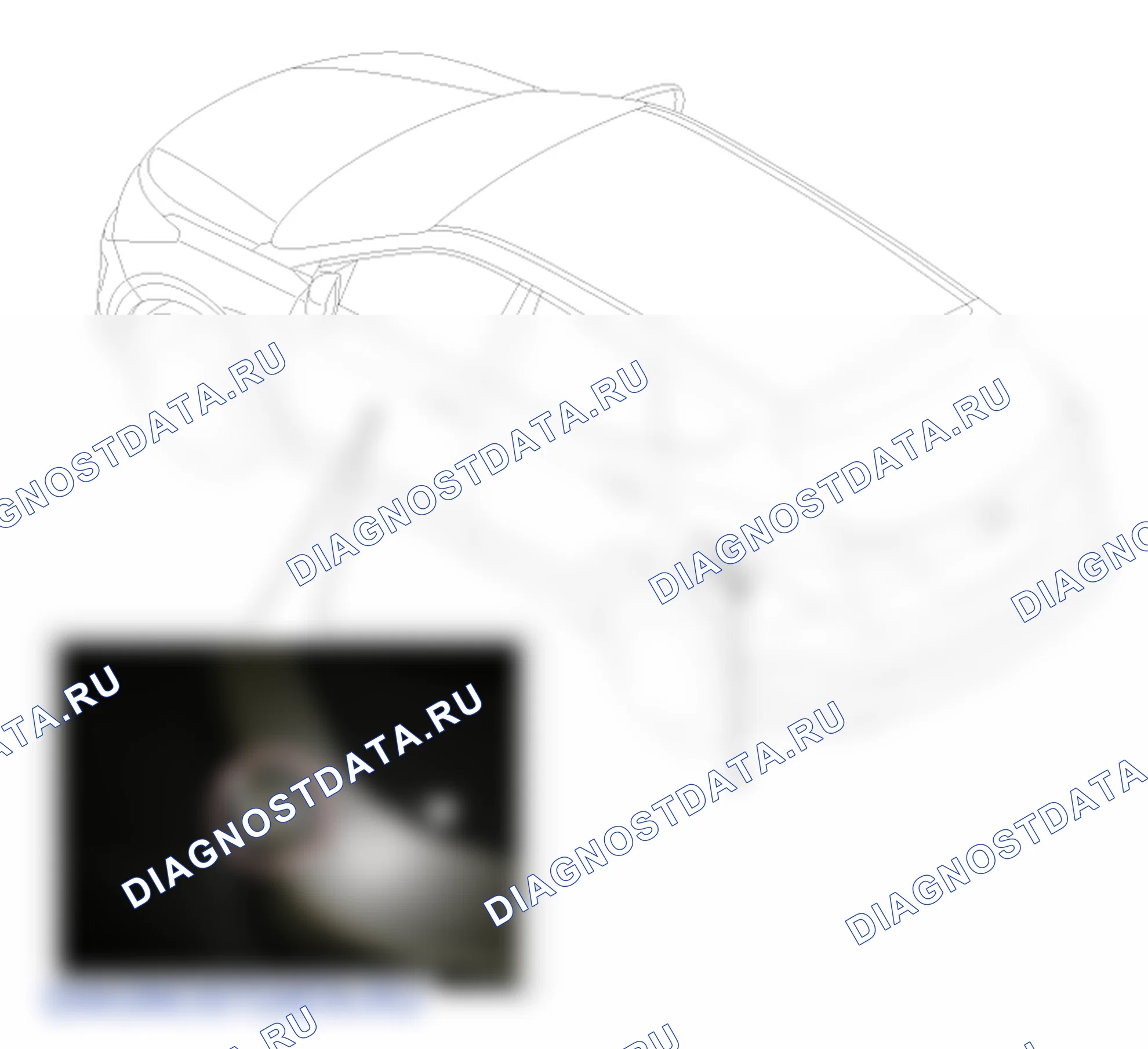 Компоненты и их расположение. Hyundai Santafe Sport DMA