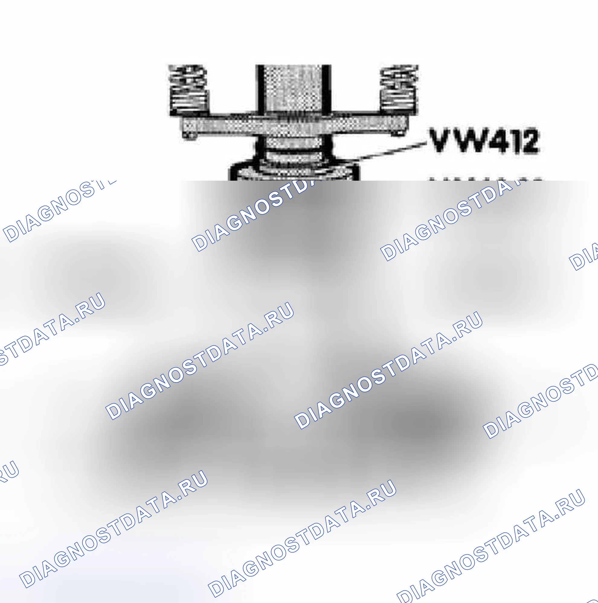 Рис. 35: Установка ременного шкива. Volkswagen Golf Mk3