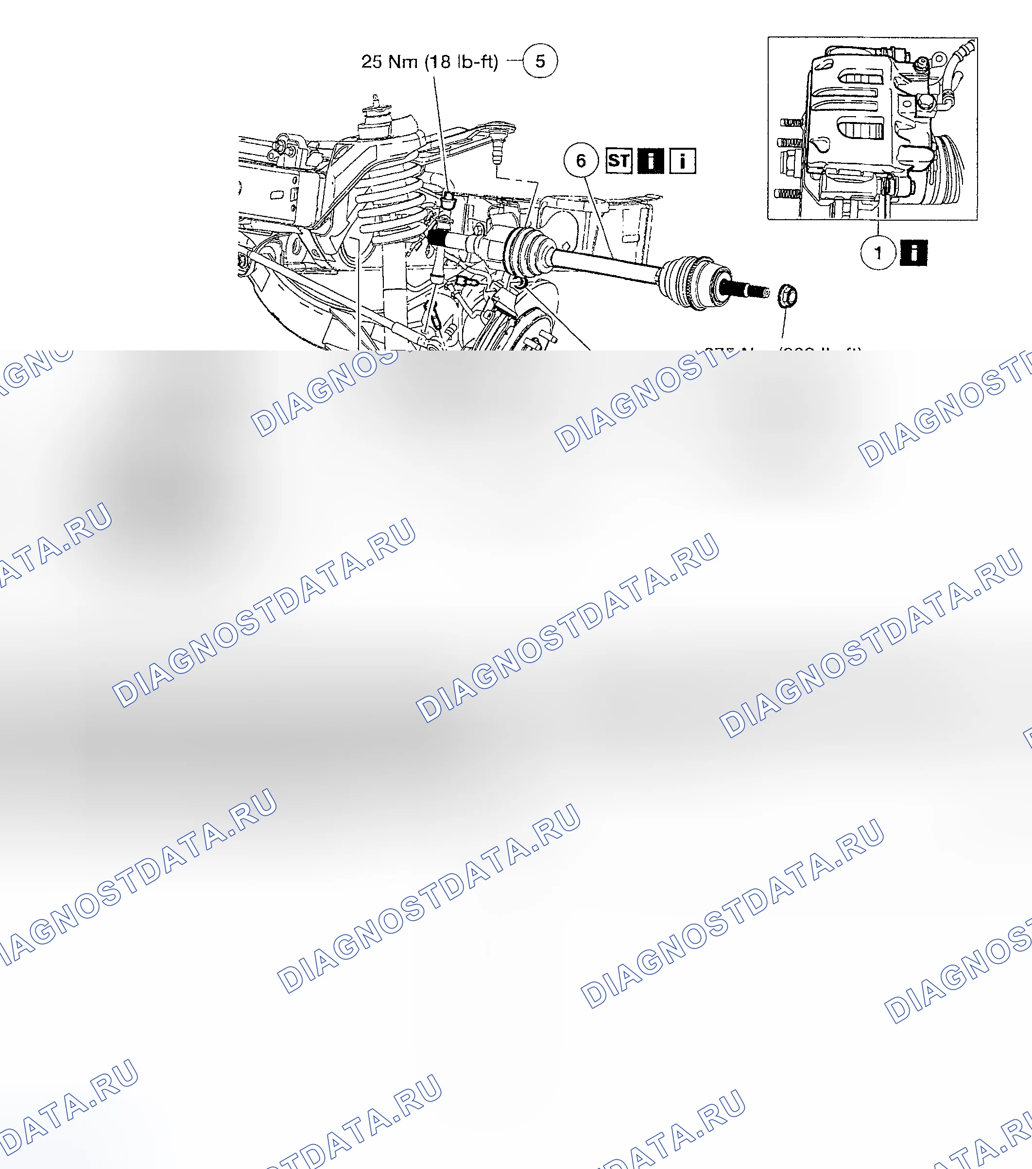 Рис. 58: Демонтаж и монтаж. Hyundai Nexo I