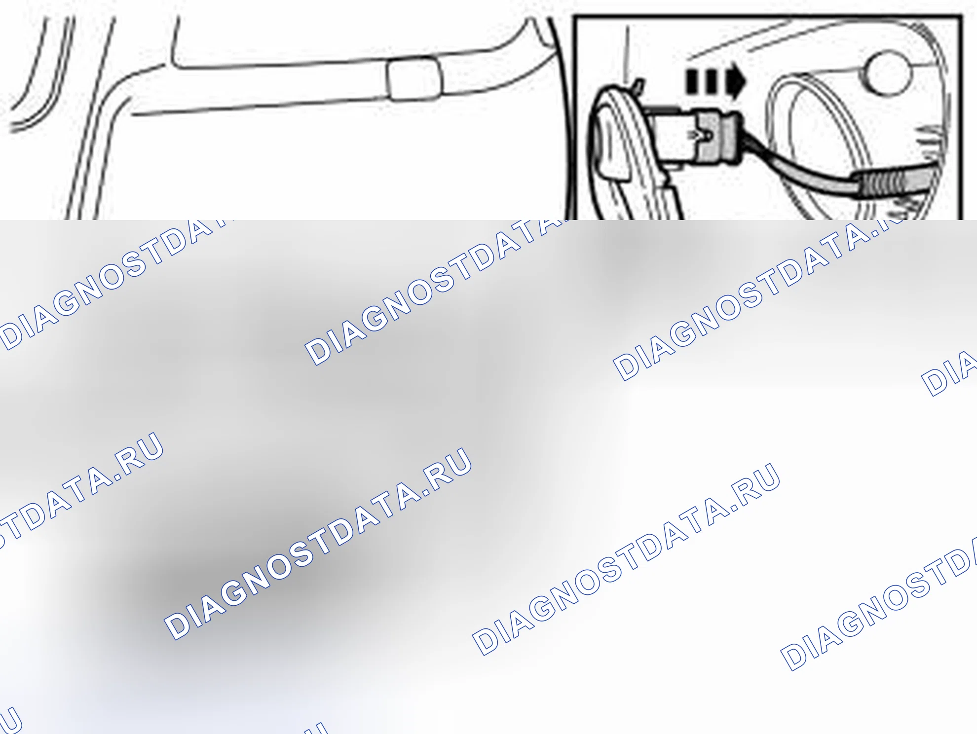 Рис. 241: ПРИМЕНЕНИЕ К АВТОМОБИЛЯМ С ПОМОЩЬЮ ПАРКОВКИ. Volvo S80 II рестайлинг