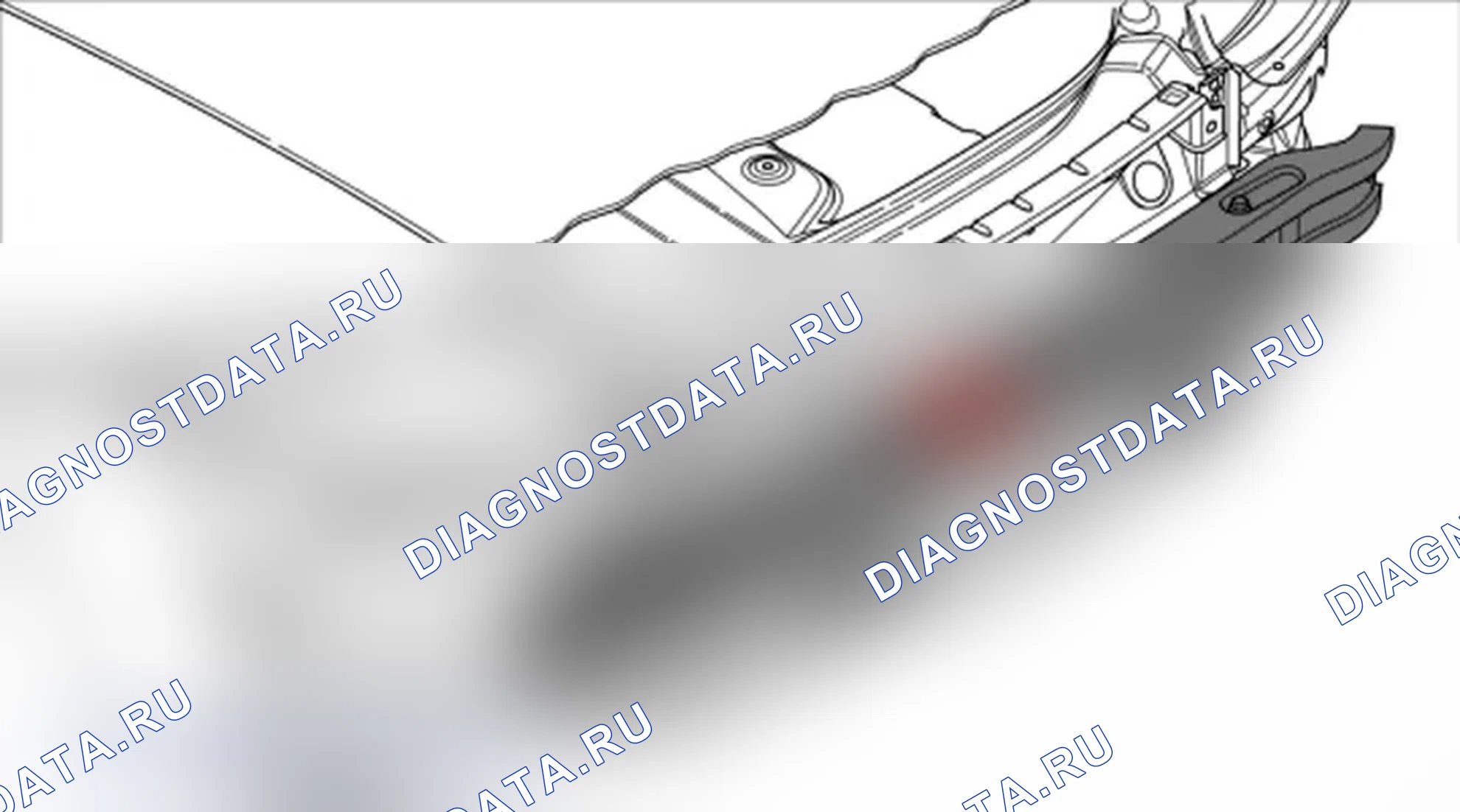 Рис. 686: Снятие заднего бампера. Porsche Boxster S 987