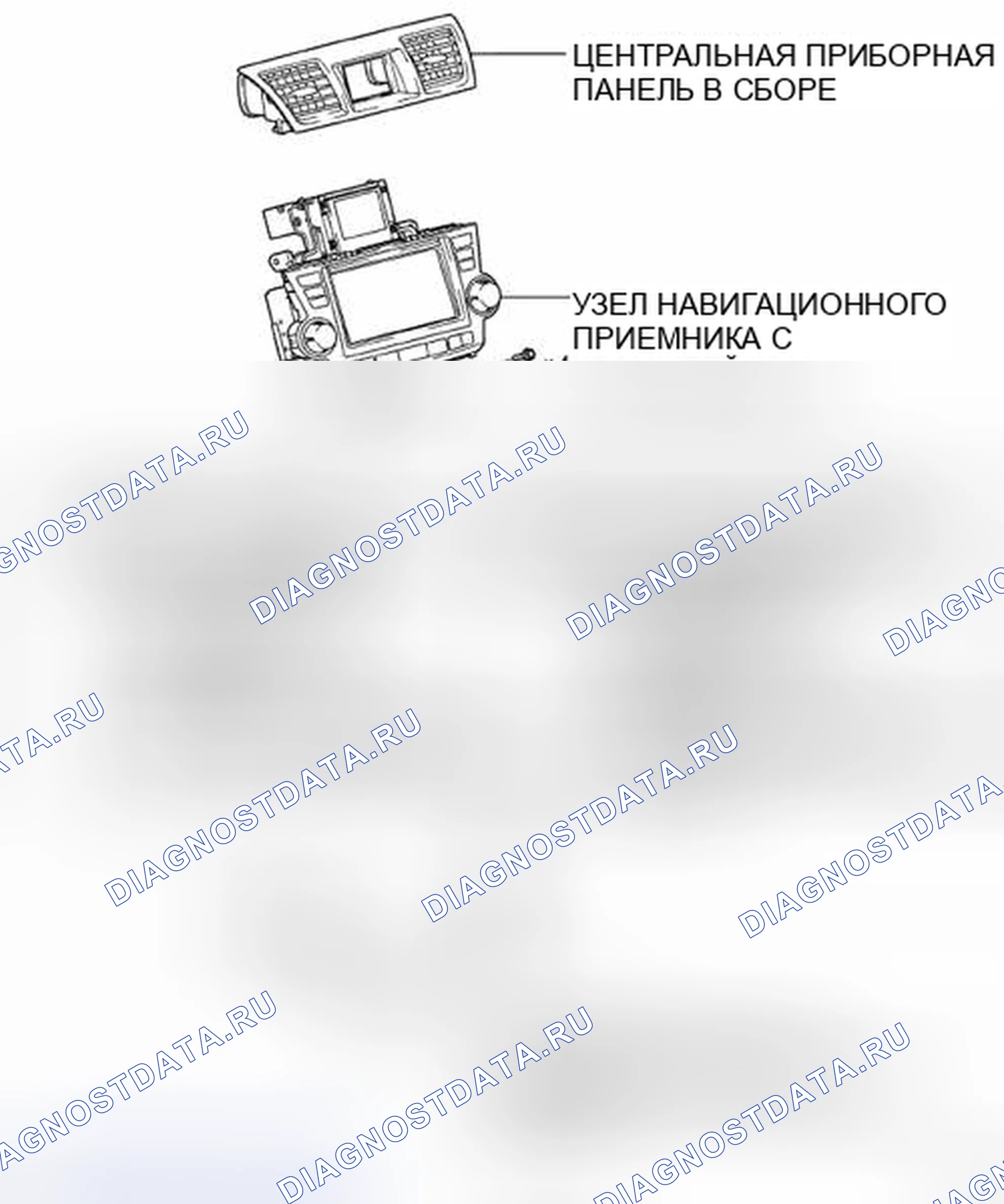 Рис. 358: КОМПОНЕНТЫ. Toyota Highlander II