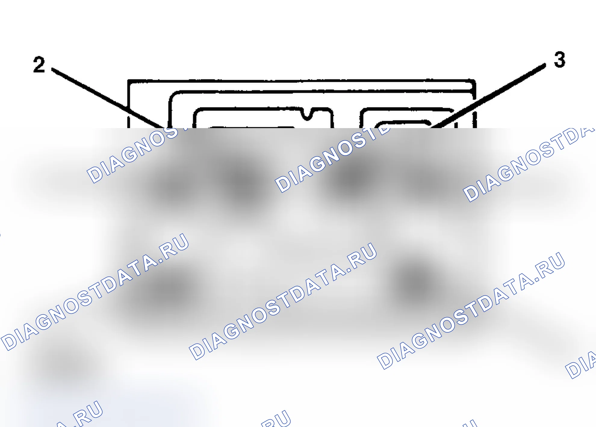 Рис. 1: МНОГОПОЗИЦИОННЫЙ ПЕРЕКЛЮЧАТЕЛЬ. Ford Club Wagon E150 