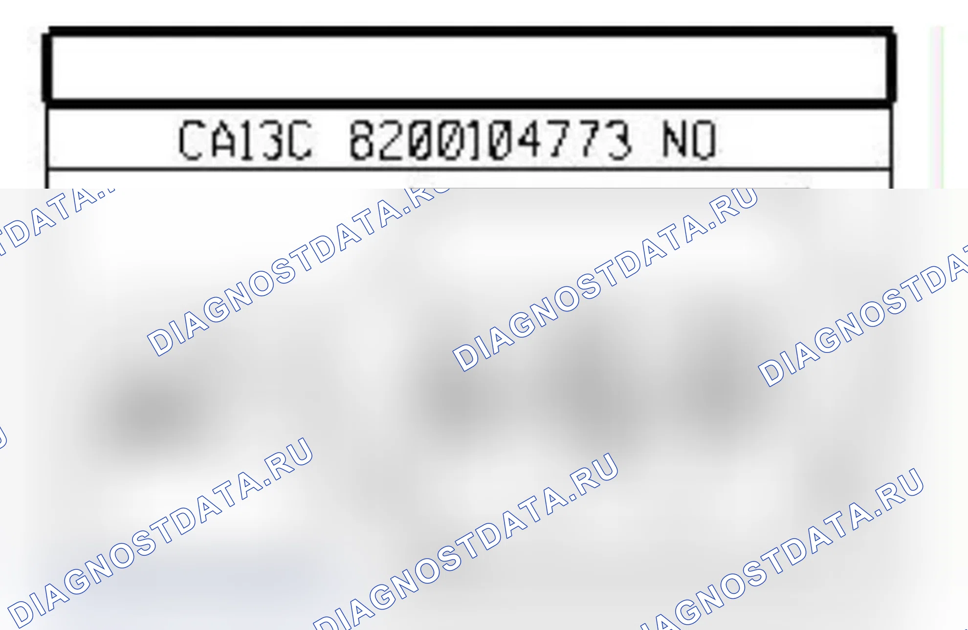 Распиновка разъёма 1085 — Датчик присут.в прав.задн.руч.дв.,а/м без кл. зажиг.. Renault Megane II