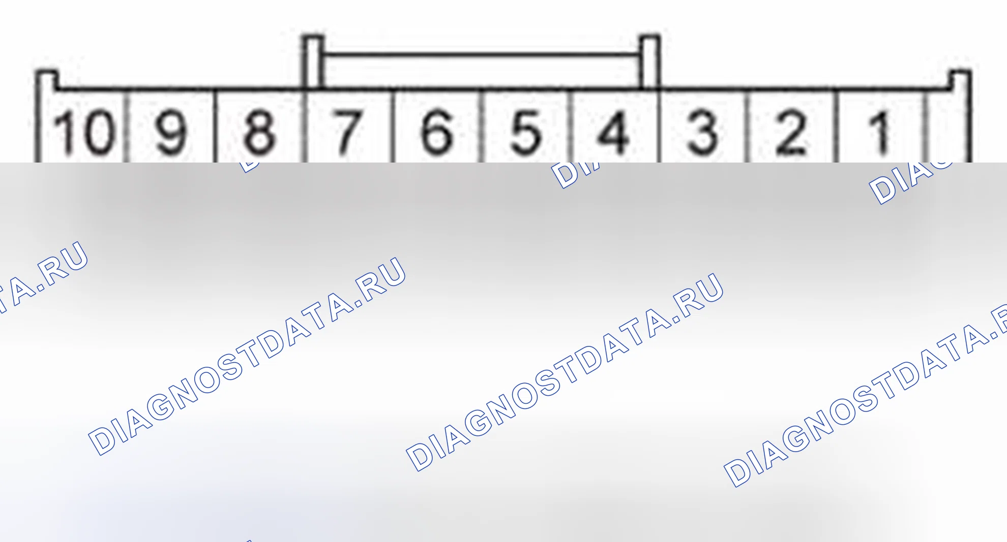 Рис. 328: РАЗЪЕМ АУДИОБЛОКА B (20P). Honda CR-V IV