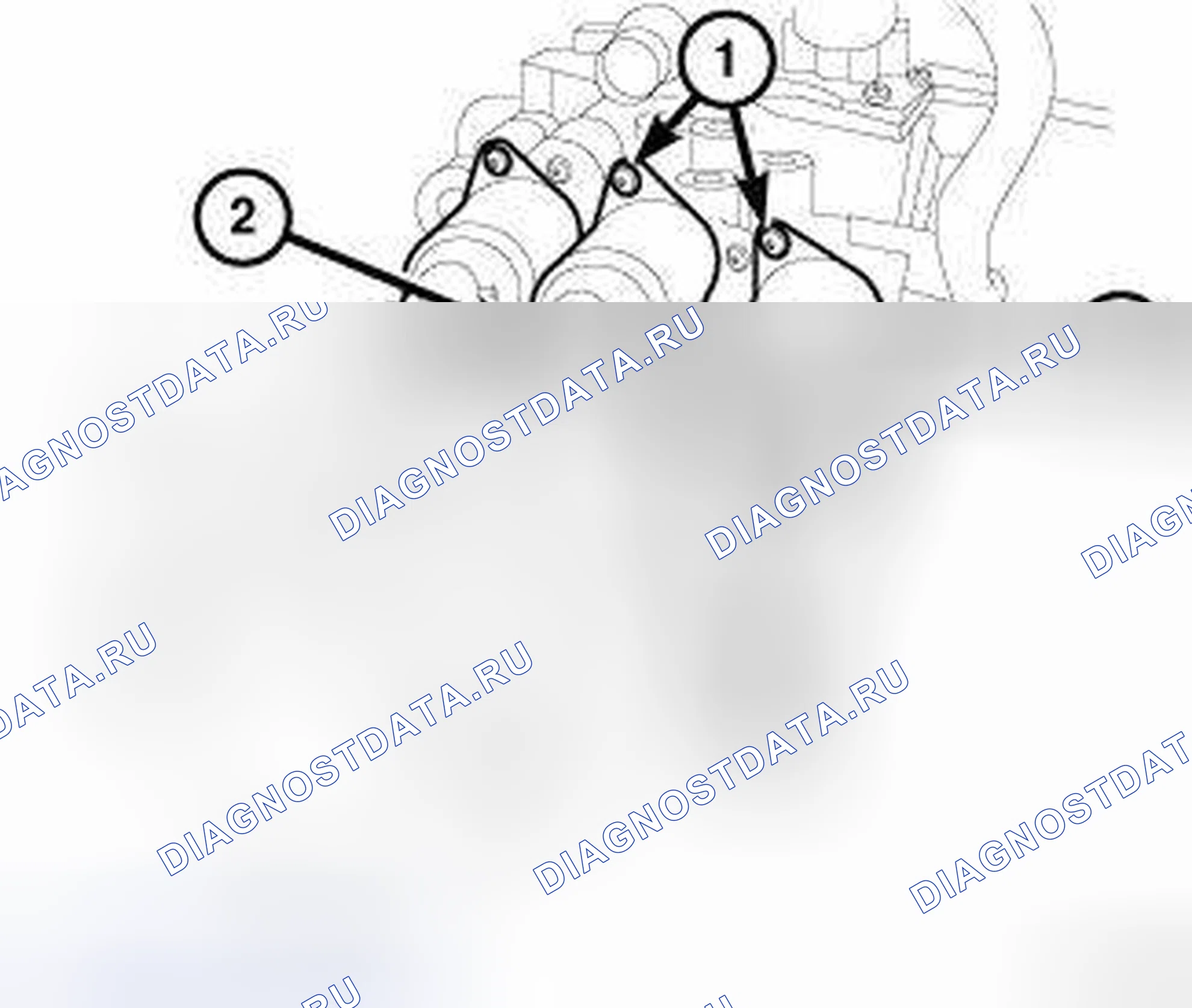 Рис. 222: ДЕМОНТАЖ. FIAT 500 II