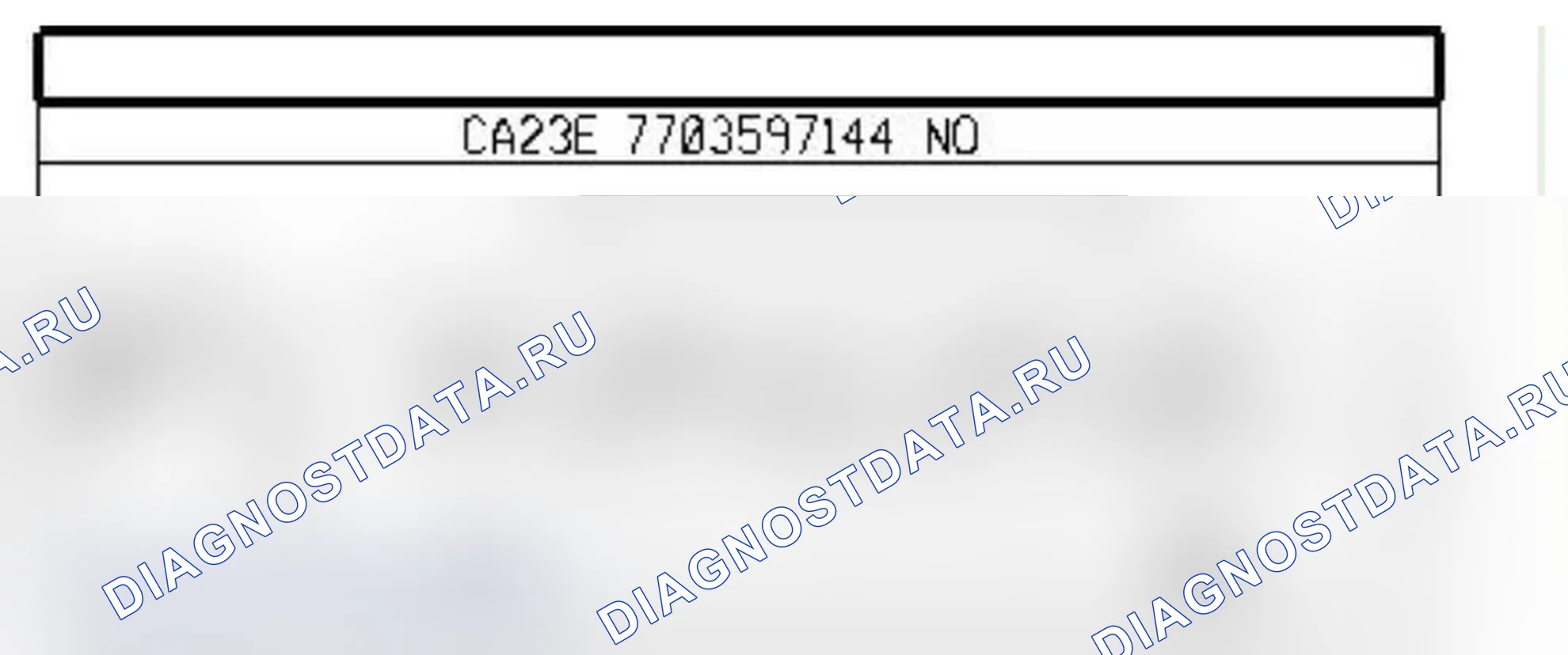 Распиновка разъёма 226 — Пр. фара. Renault Master II