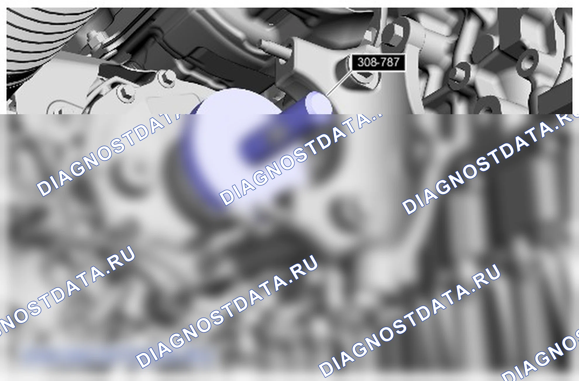 Как снять и установить уплотнение промежуточного вала. Ford Galaxy III